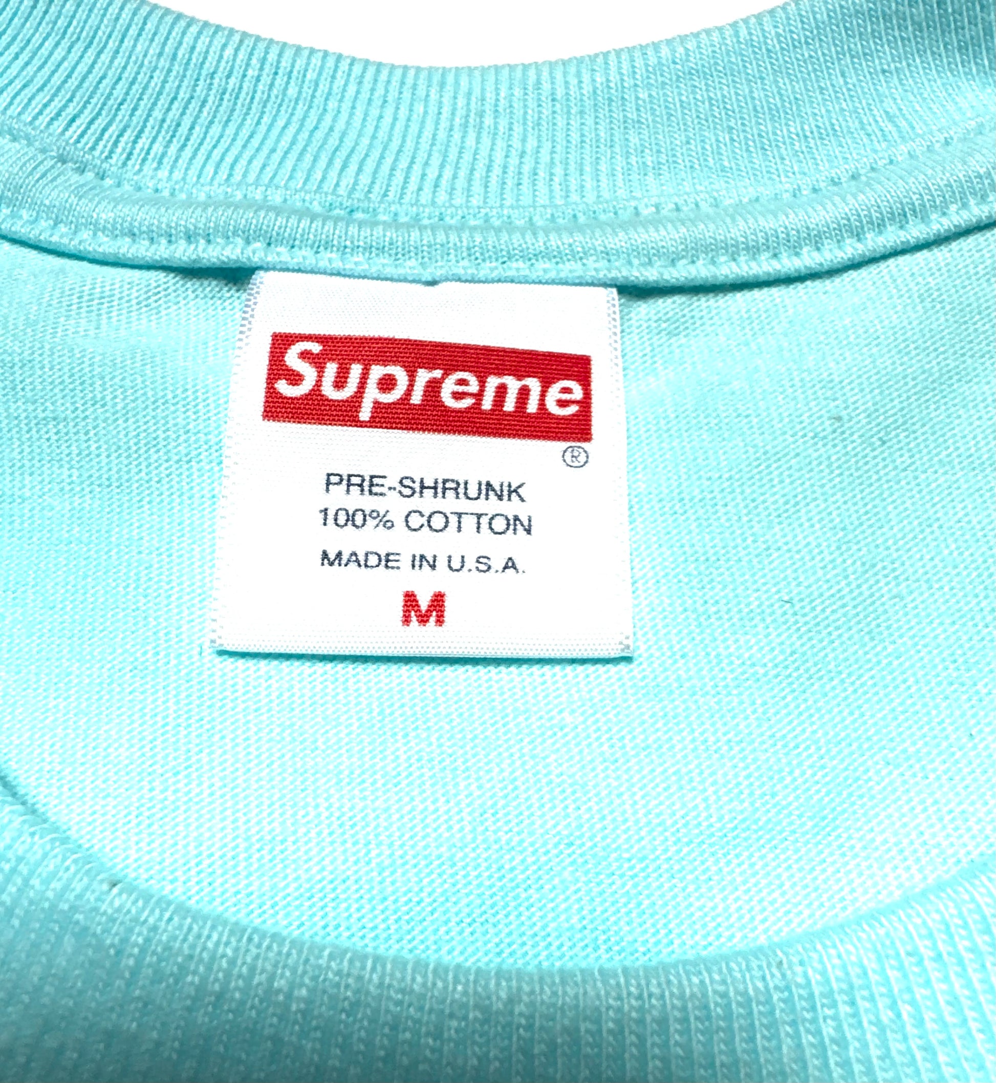 Supreme America Eats Its Young Medium Nas DMX Belly Tee