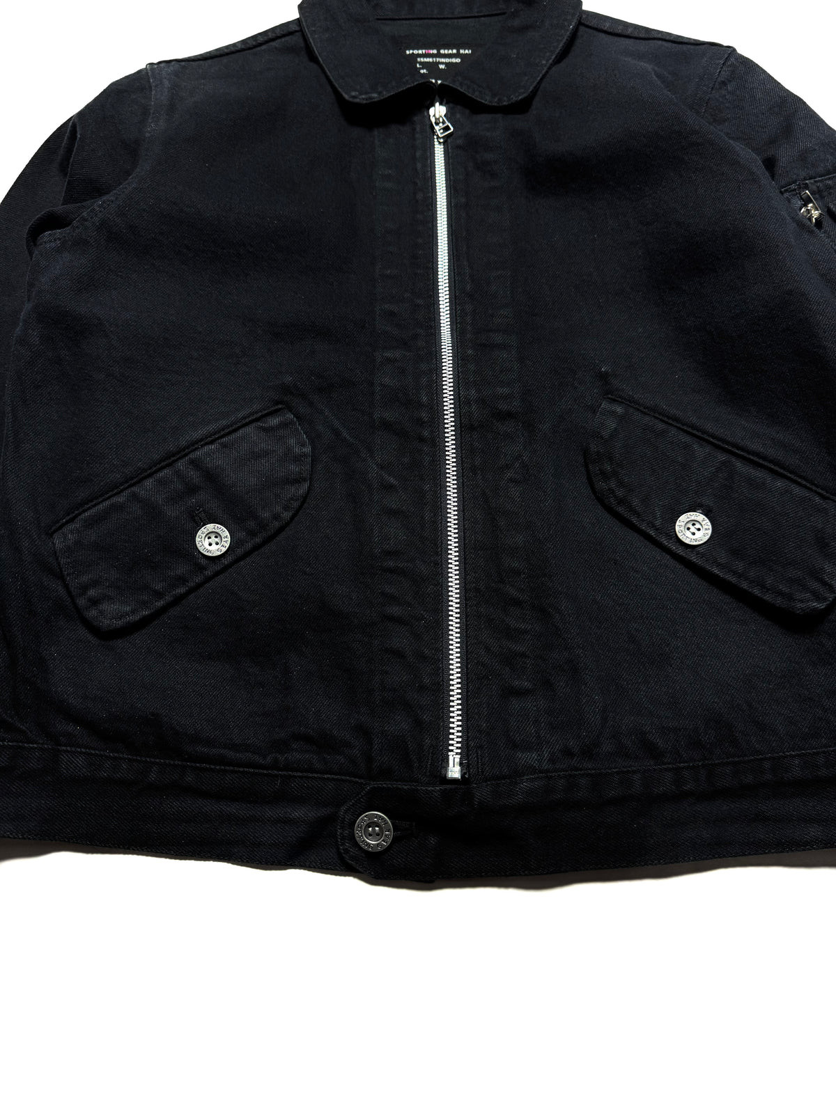 Issey Miyake Hai Sport Black Jacket 80s