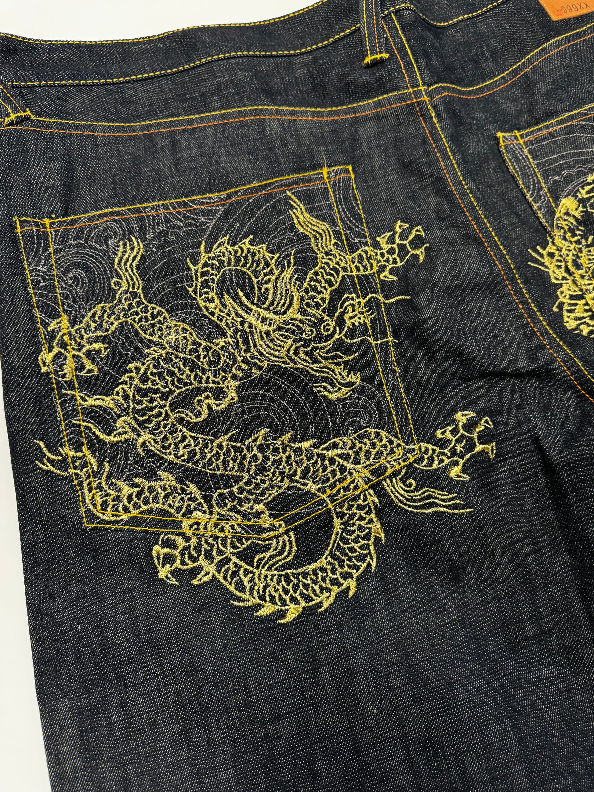 Rangy Mountain Company Dragon Tiger Raw Denim Jean