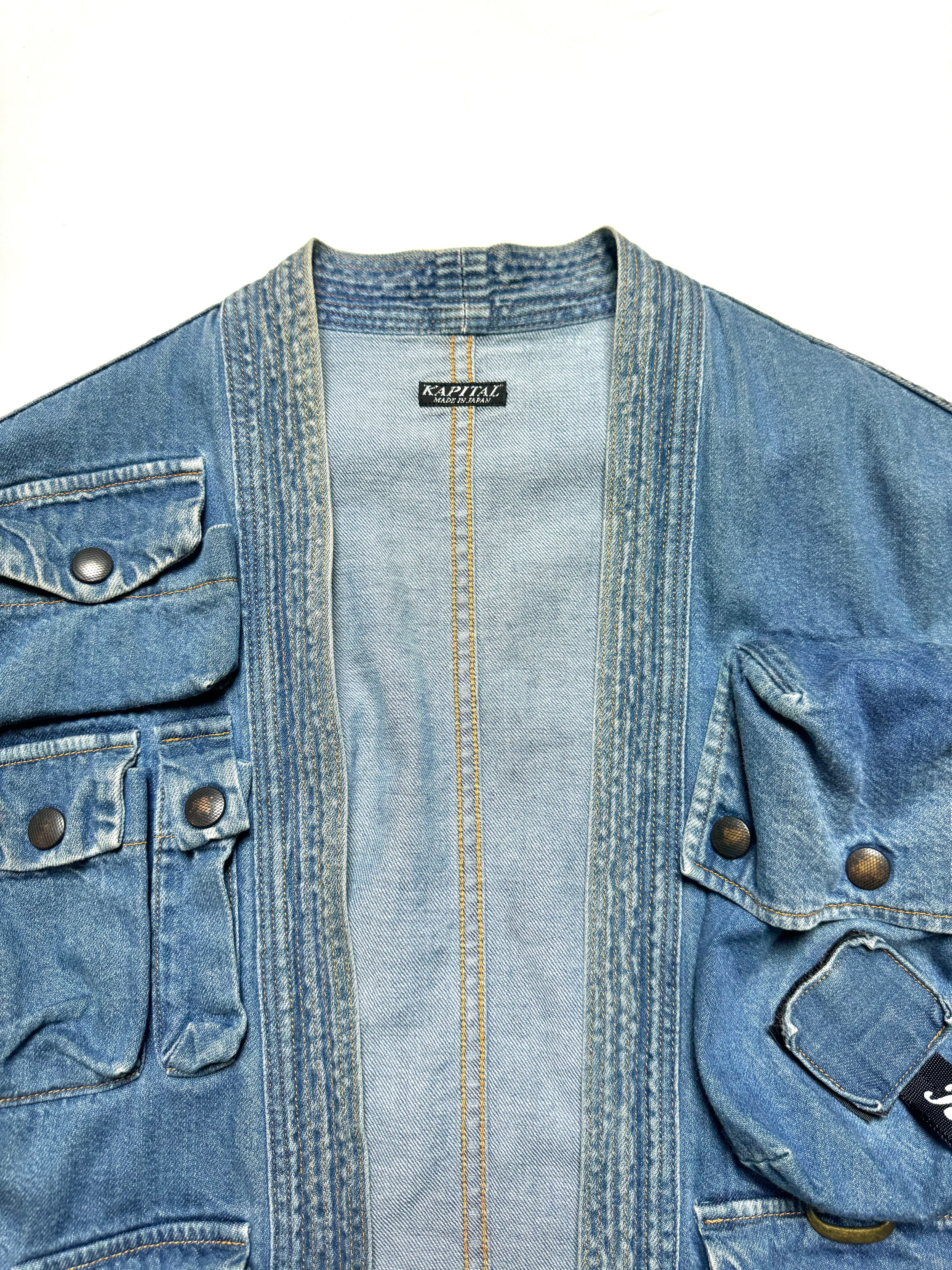 Kapital 8Oz Denim Fishing kimono Jacket – VV department