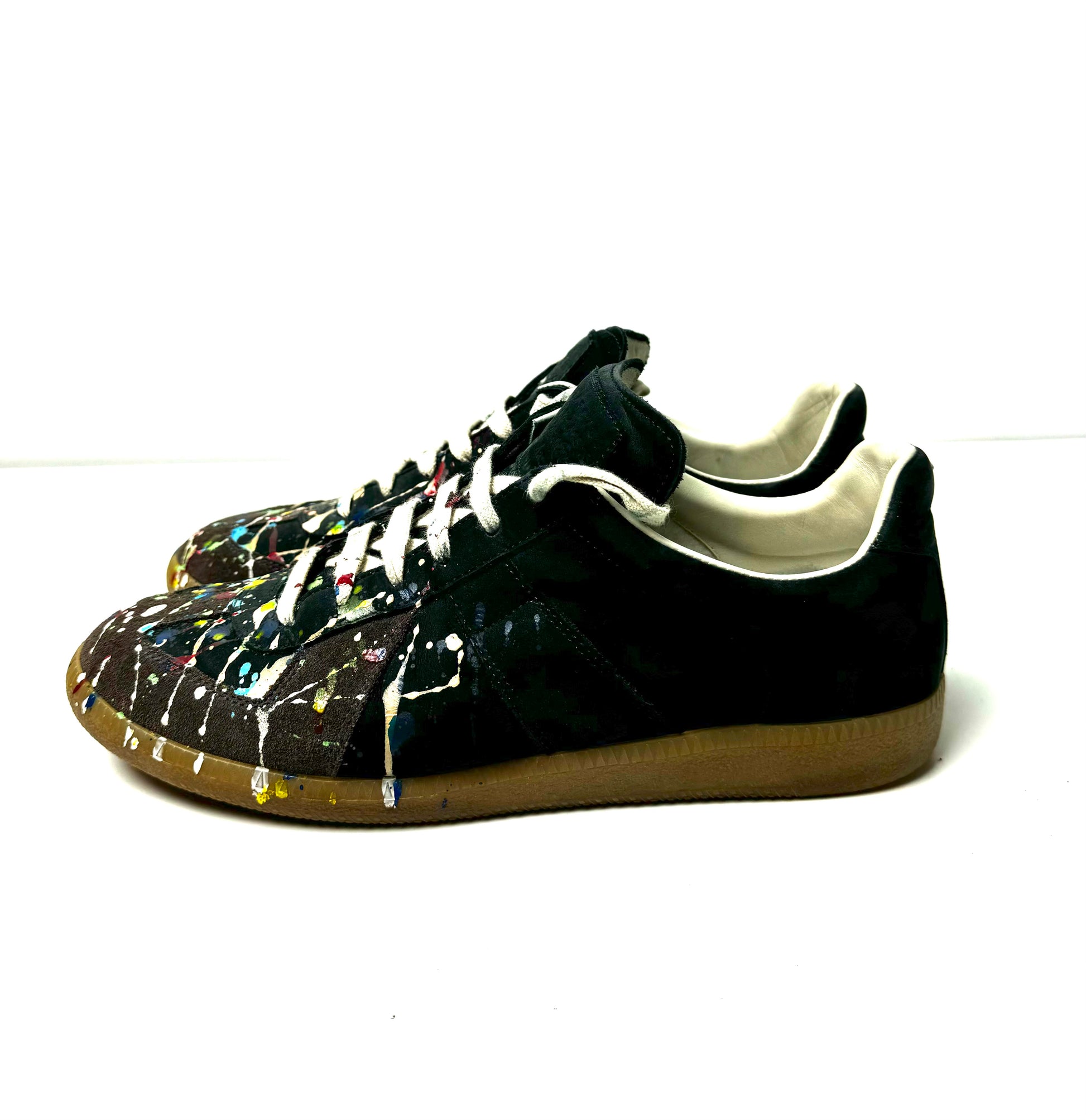 Maison Margiela Paint Splatter Replica German Army Trainer (GAT)