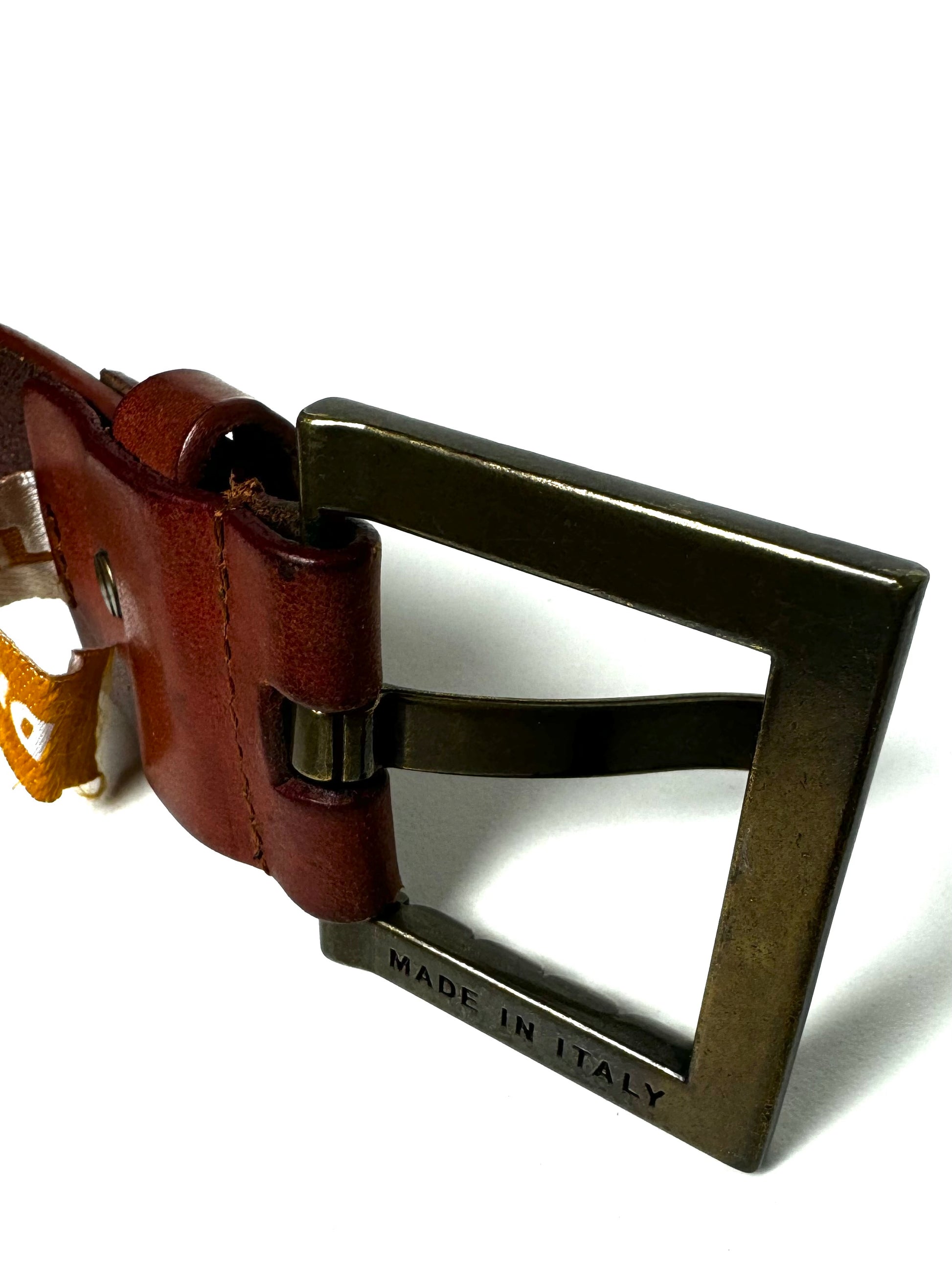 Diesel 2000s Leather Studs Belt