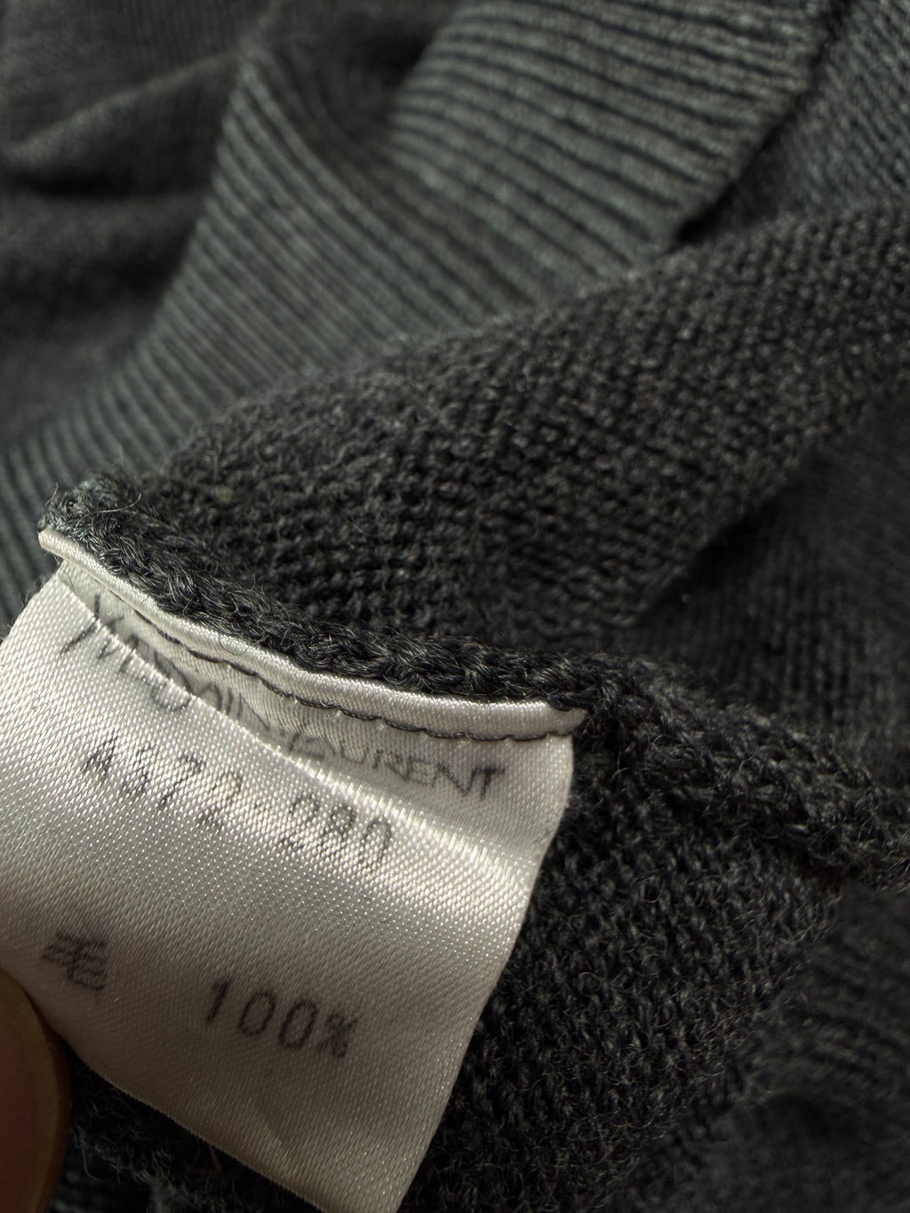 YSL Saint Laurent Vintage Wool Knitwear