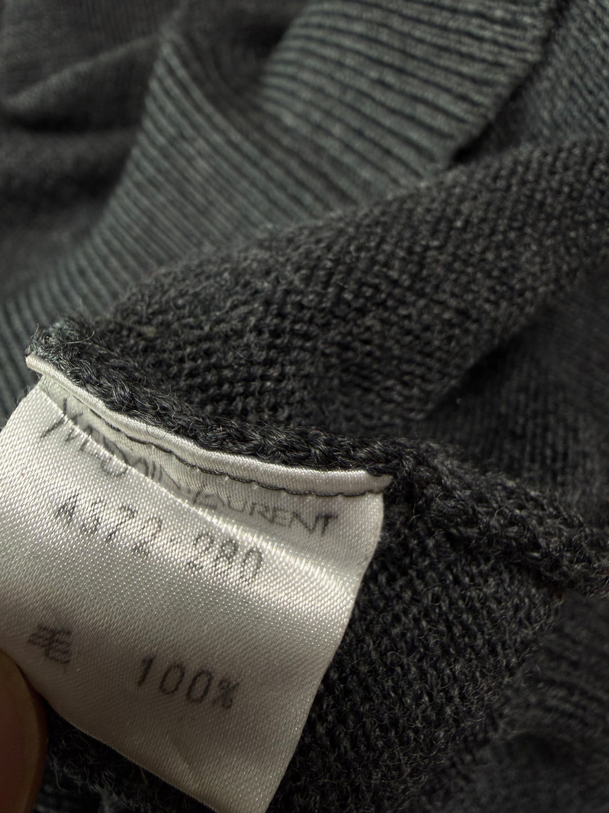 YSL Saint Laurent Vintage Wool Knitwear