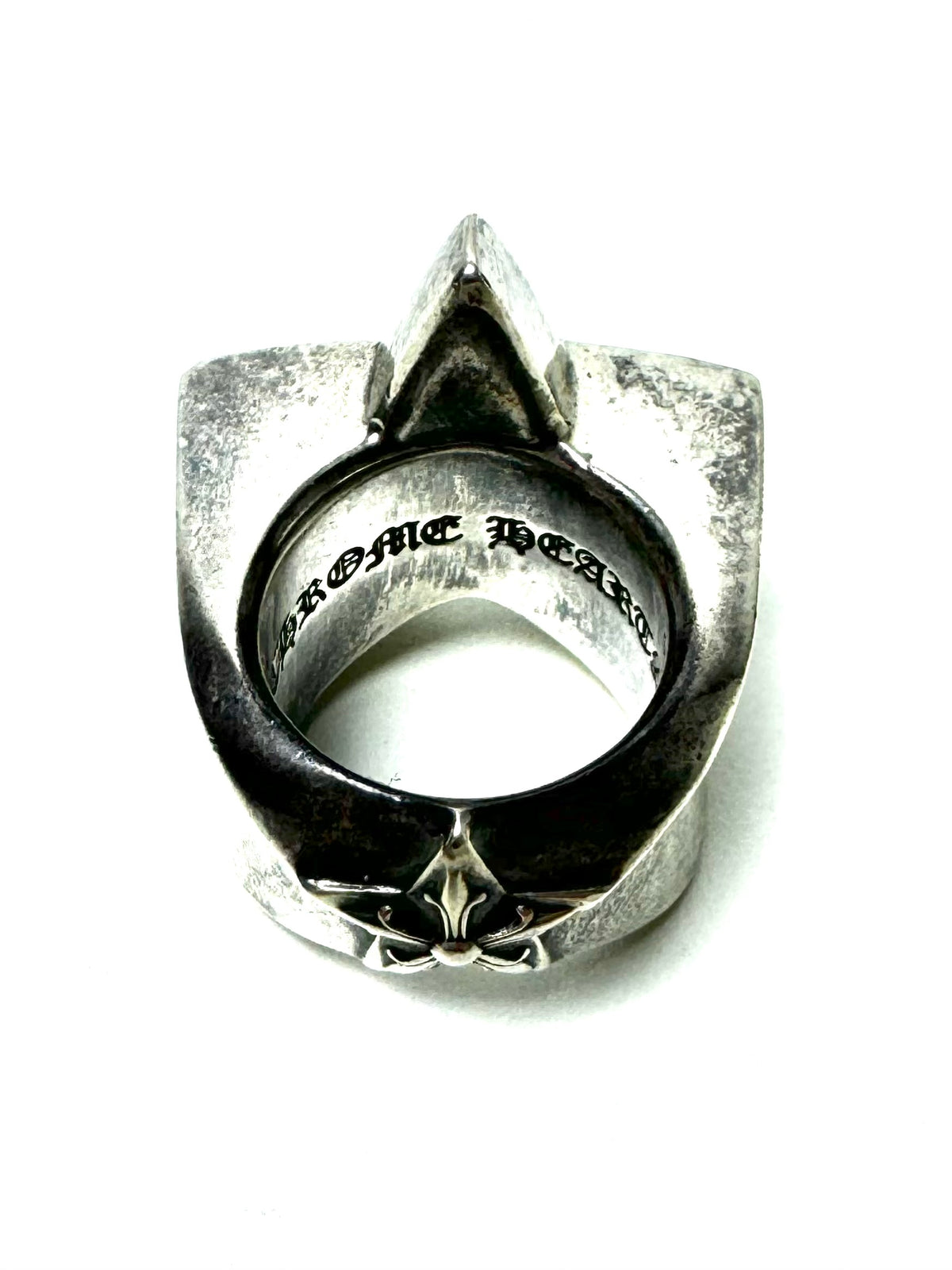 ChromeHearts 925 Sterling Silver 5 Star Ring