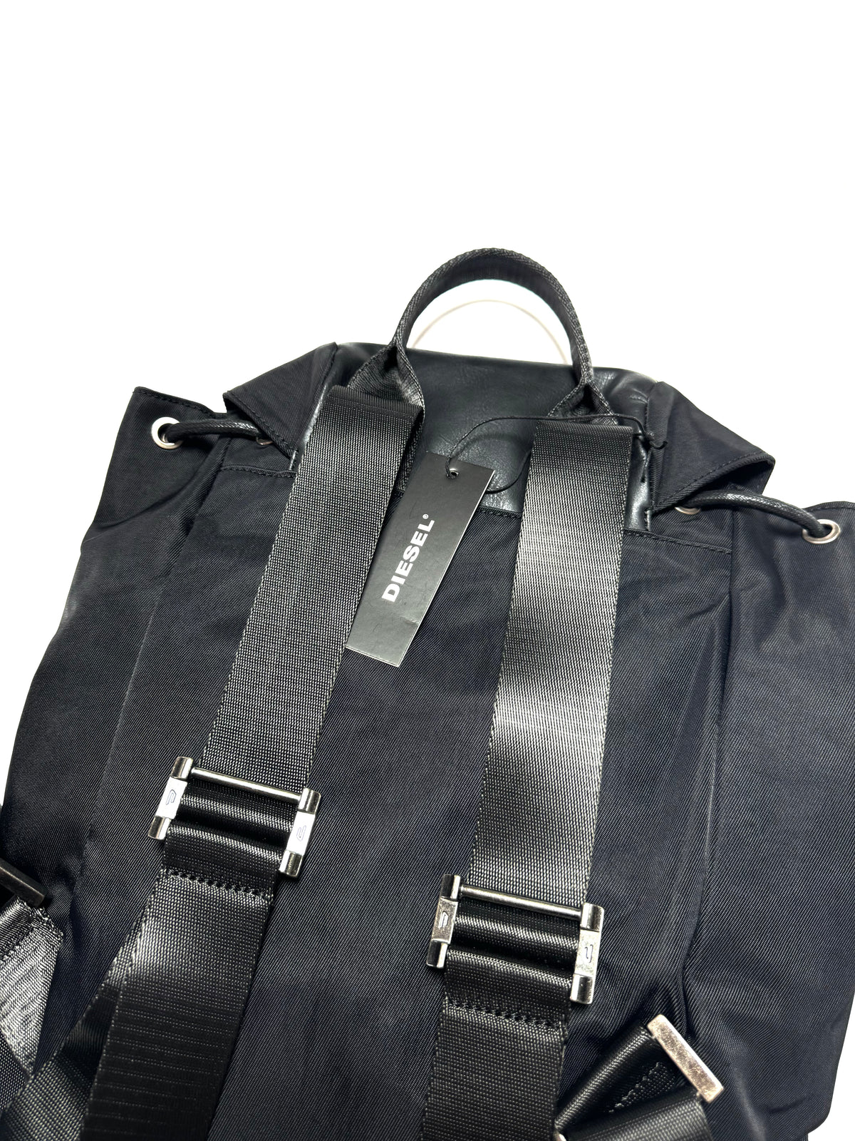 Diesel Black Backpack
