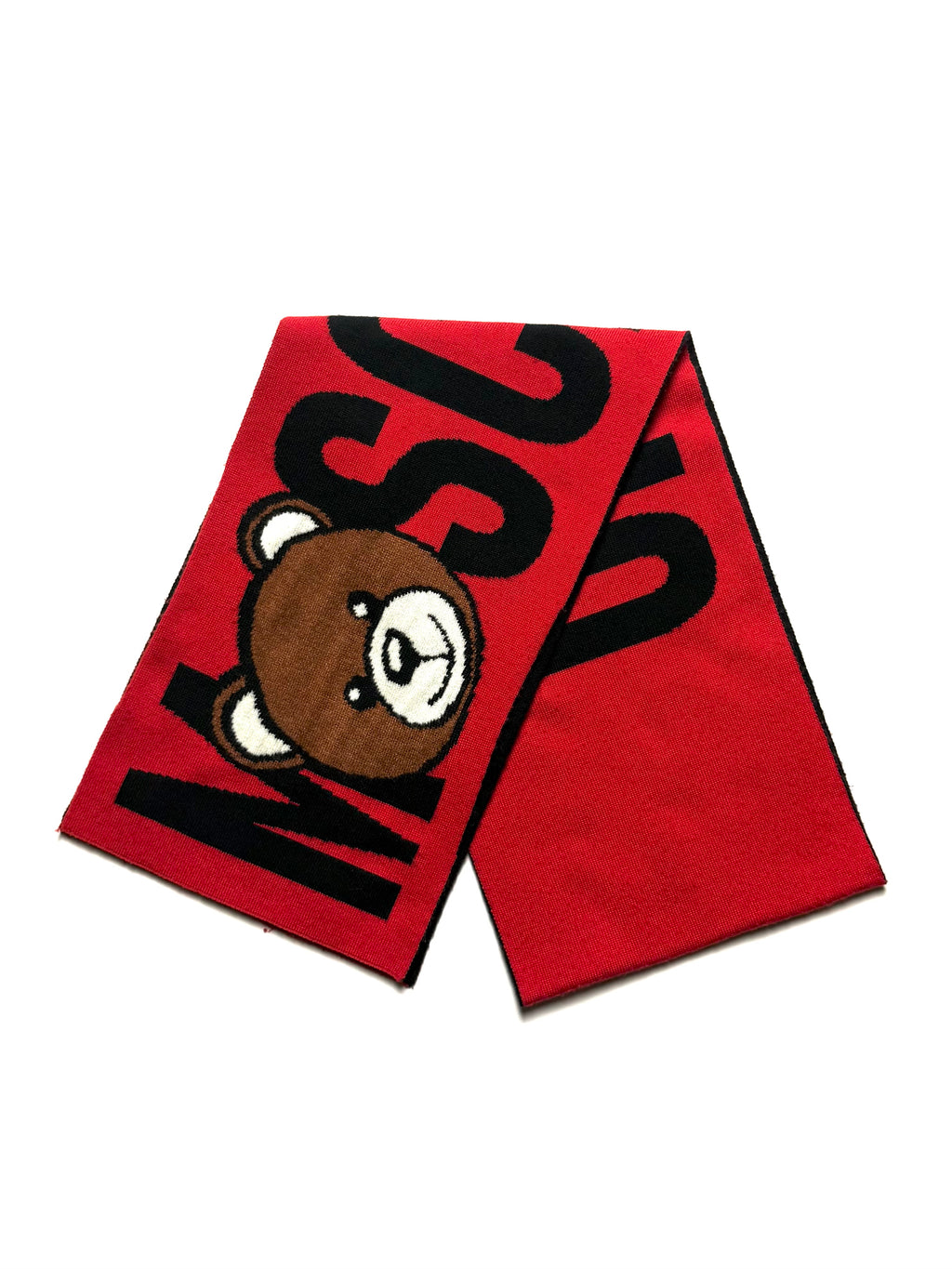 MOSCHINO Teddy Logo Scarf