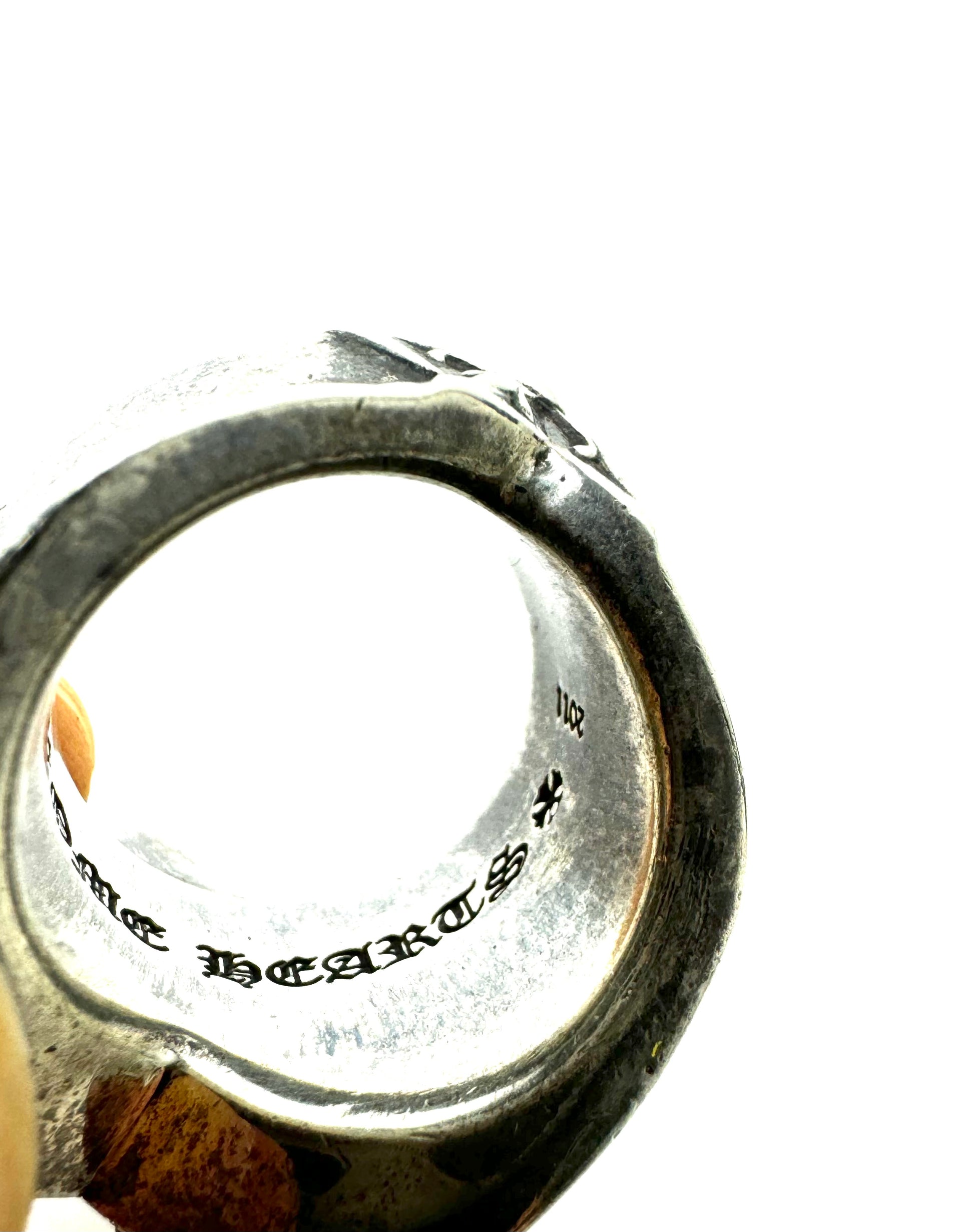 ChromeHearts 925 Sterling Silver 5 Star Ring