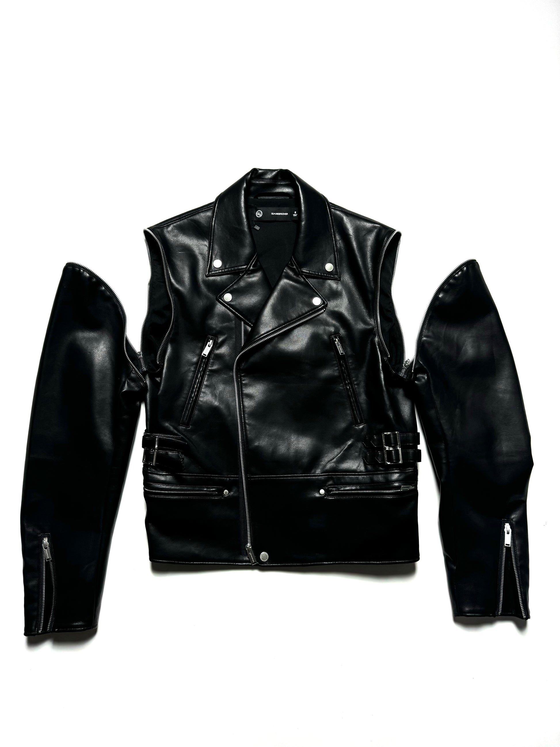 Undercover x GU Leather Biker Jacket