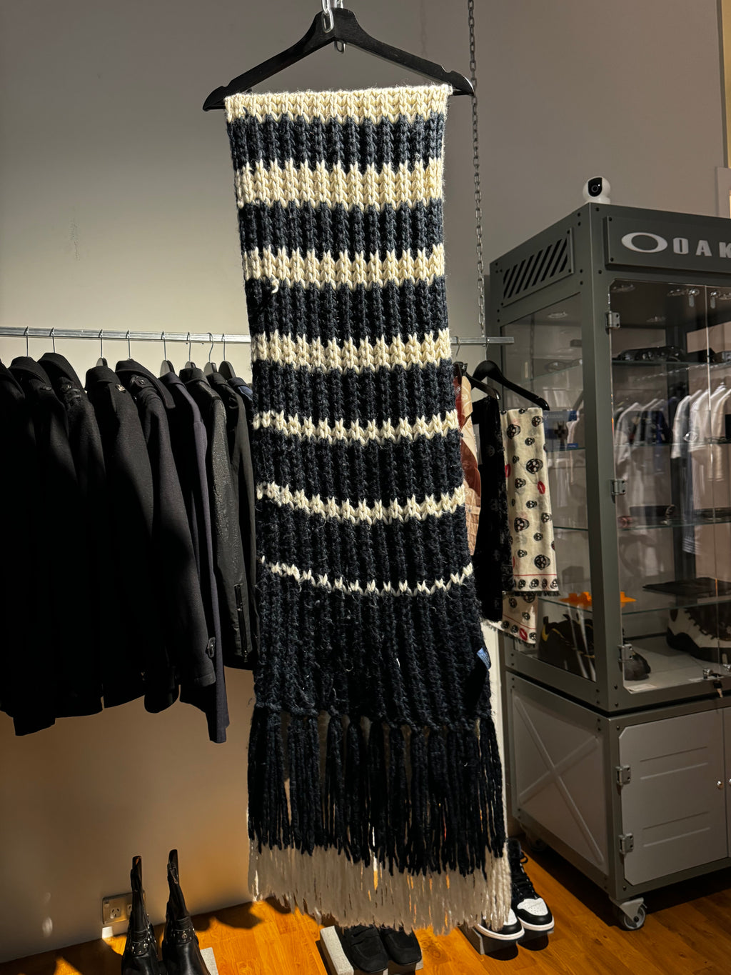 Jean Paul Gaultier JPG Stripe Scarf