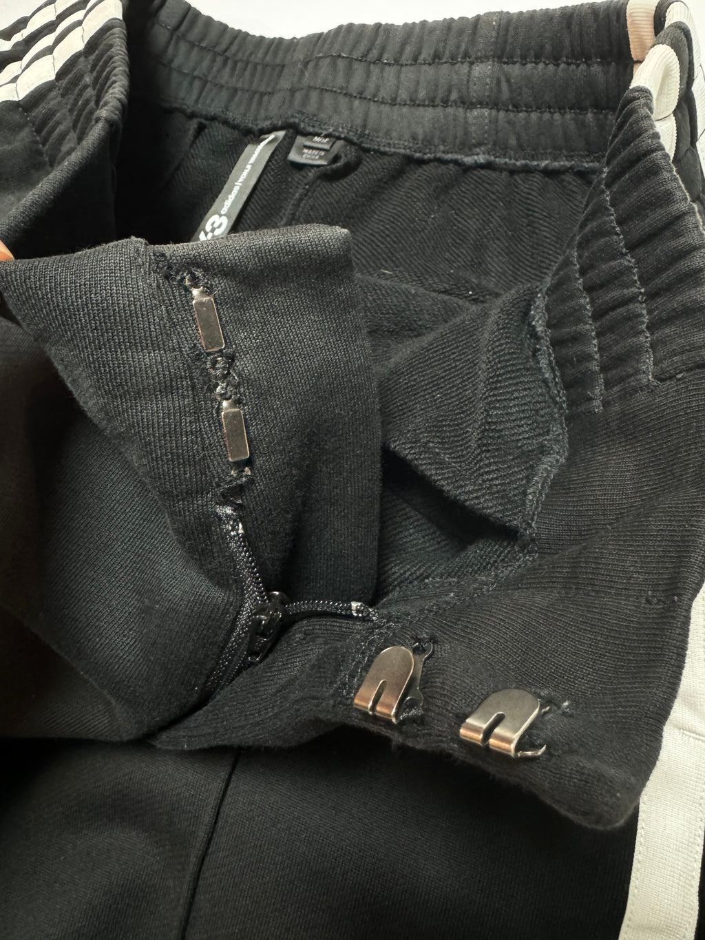 Y-3 Adidas Black Baggy Pant