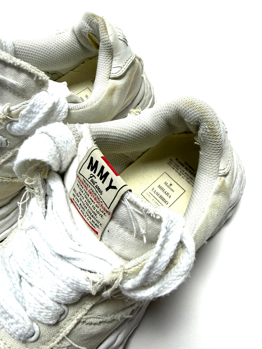 Maison Mihara Yasuhiro Wayne Puffer OG Sole Canvas Low Sneaker