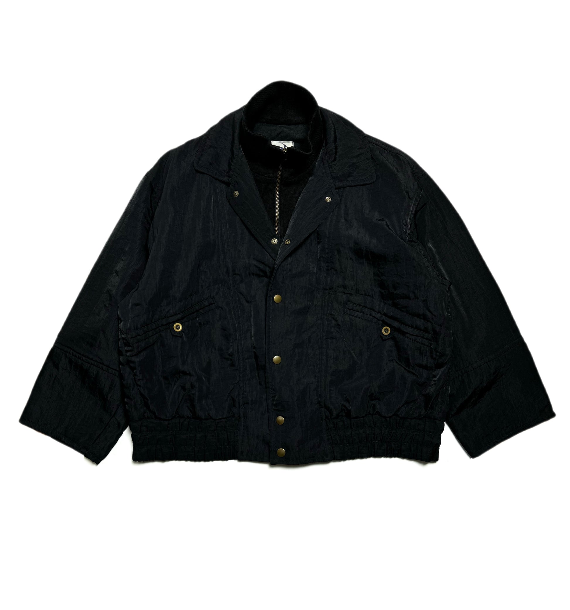 Issey Miyake Hai Sport Double Layer High Neck Jacket 80s