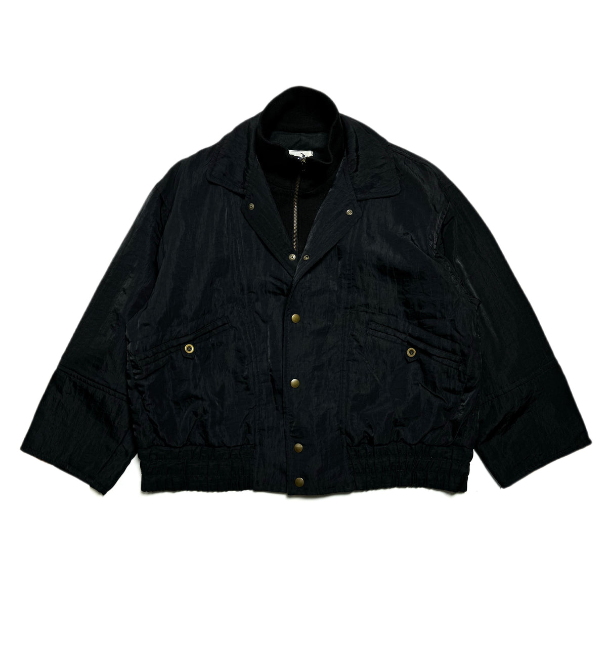 Issey Miyake Hai Sport Double Layer High Neck Jacket 80s