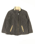 Balmain Dark Brown Quilted Jacket 90-00s