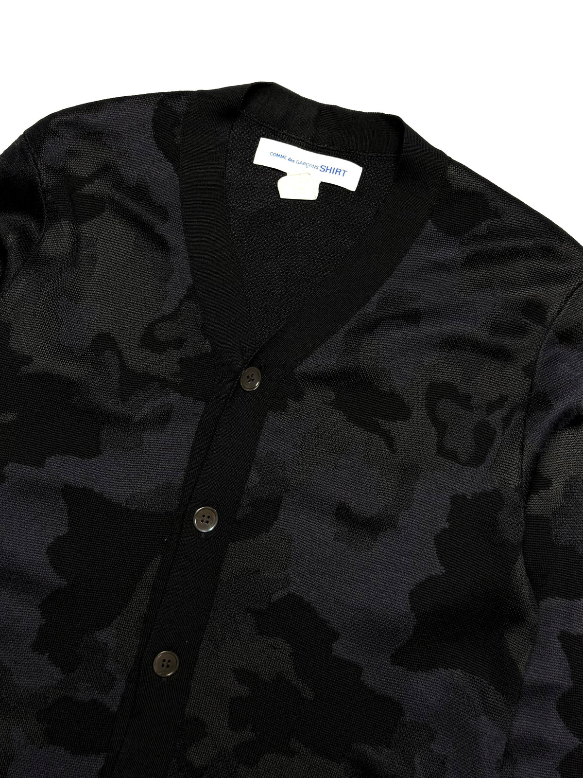 Comme des Garçons  SHIRT Camo Cardigan