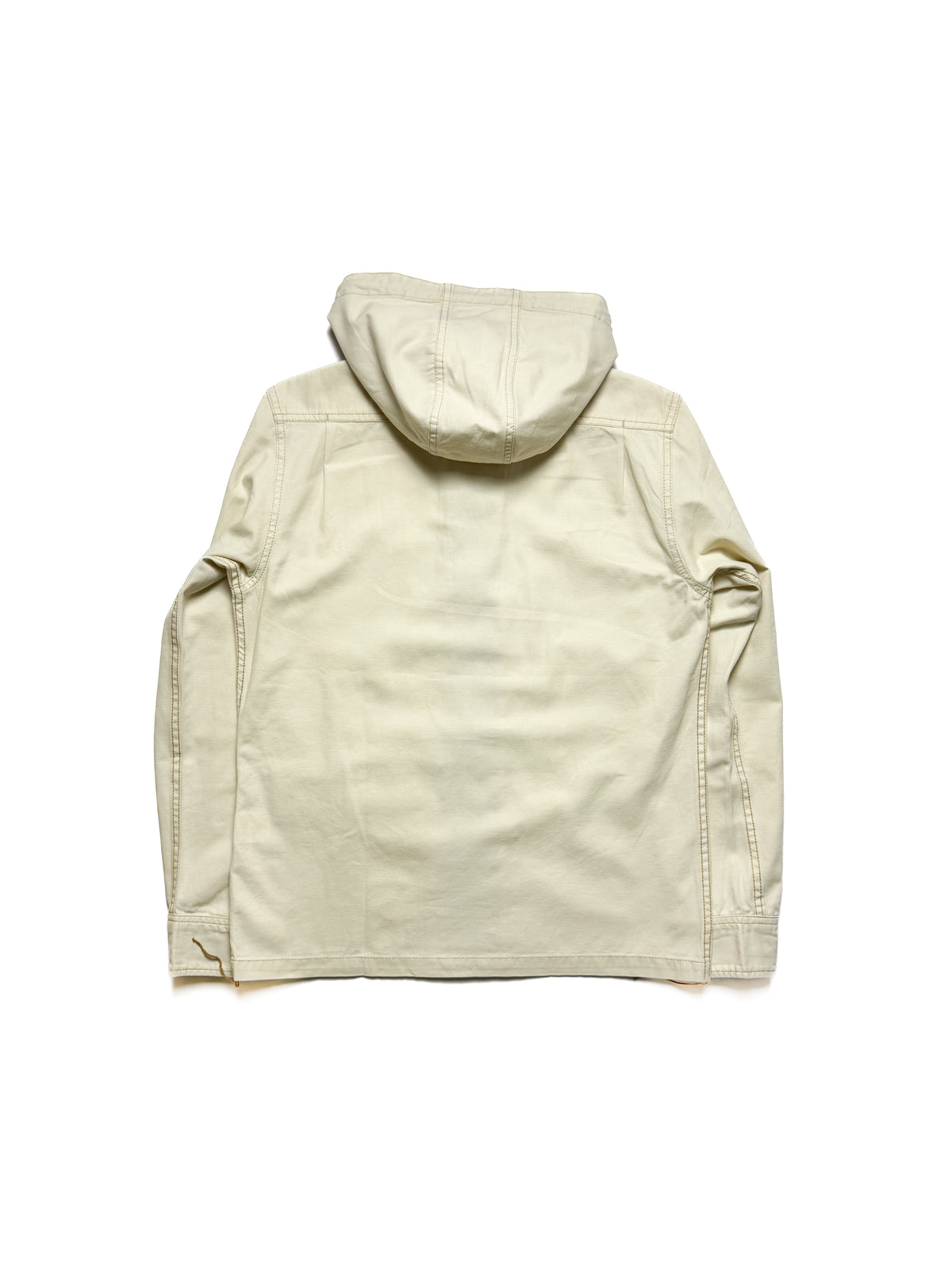 AVIREX Cream Hooded Jacket
