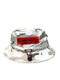 Heron Preston White Camo Bucket Hat