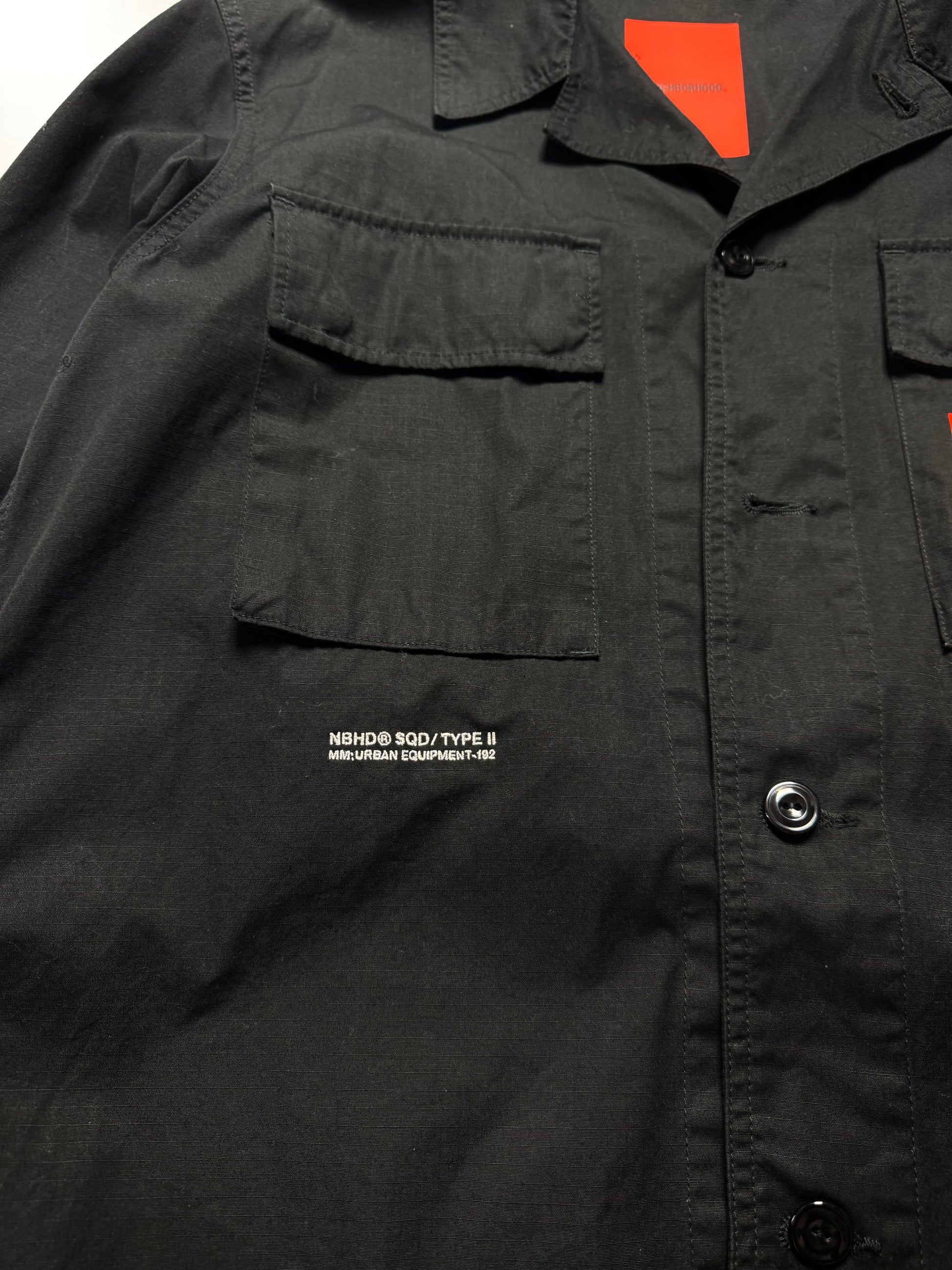NBHD Black Orange Type-II Work Jacket