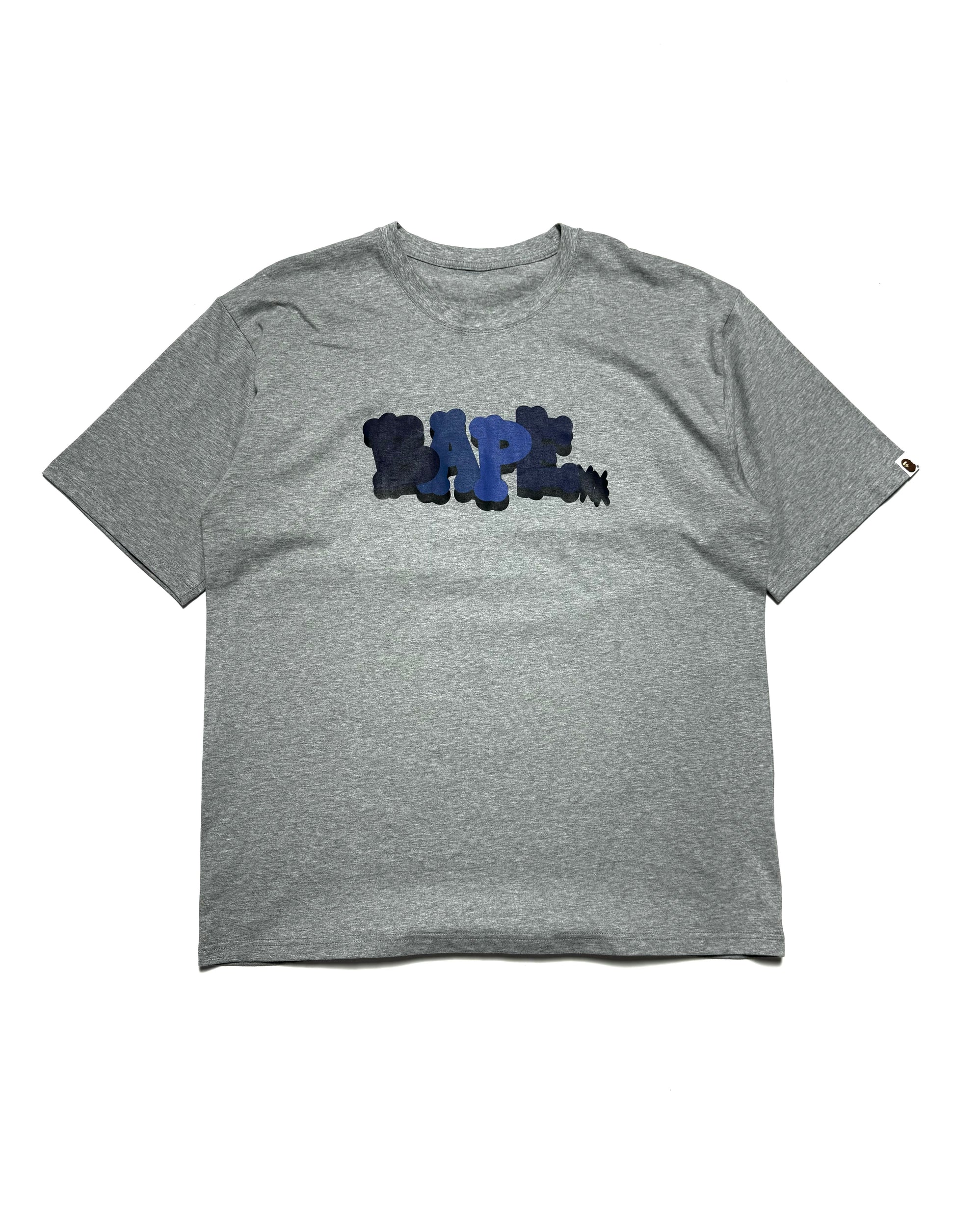 Bape x Kaws Grey Tee