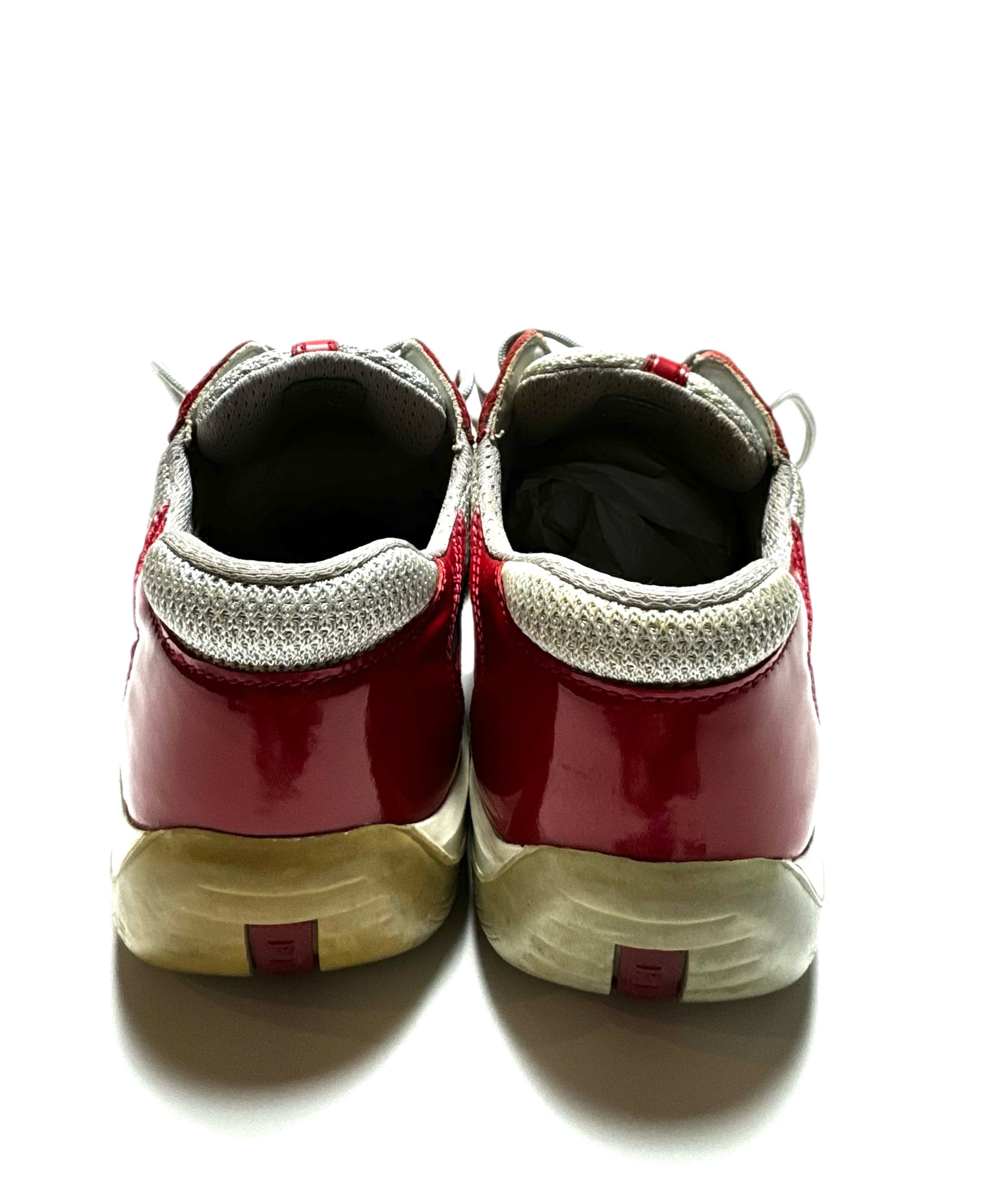 Prada America Cup Red Shoes 00s