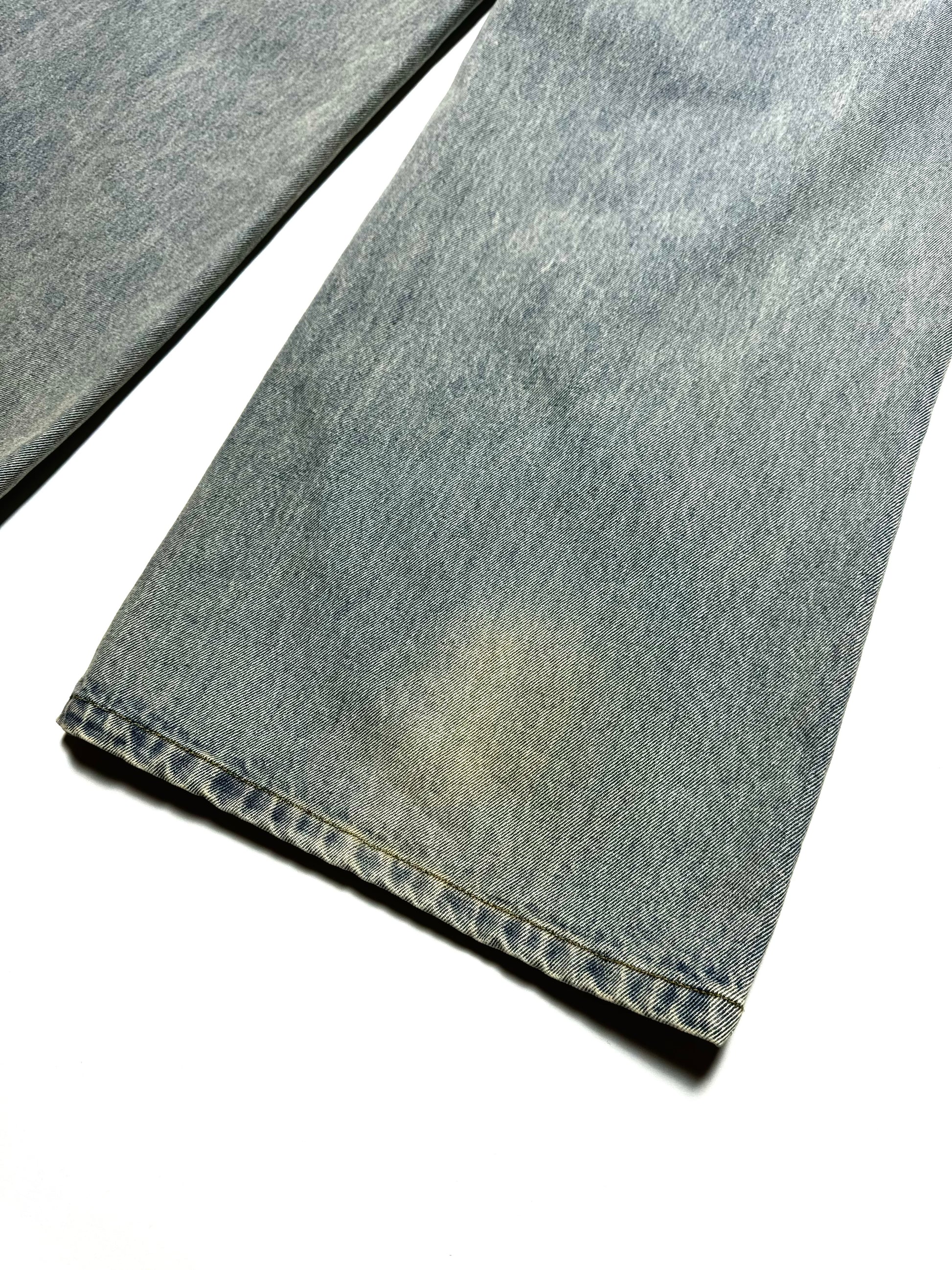 Diesel Washed Wide Denim Jean
