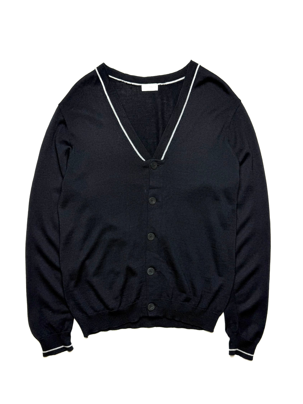 DRIES VAN NOTEN Navy Cardigan
