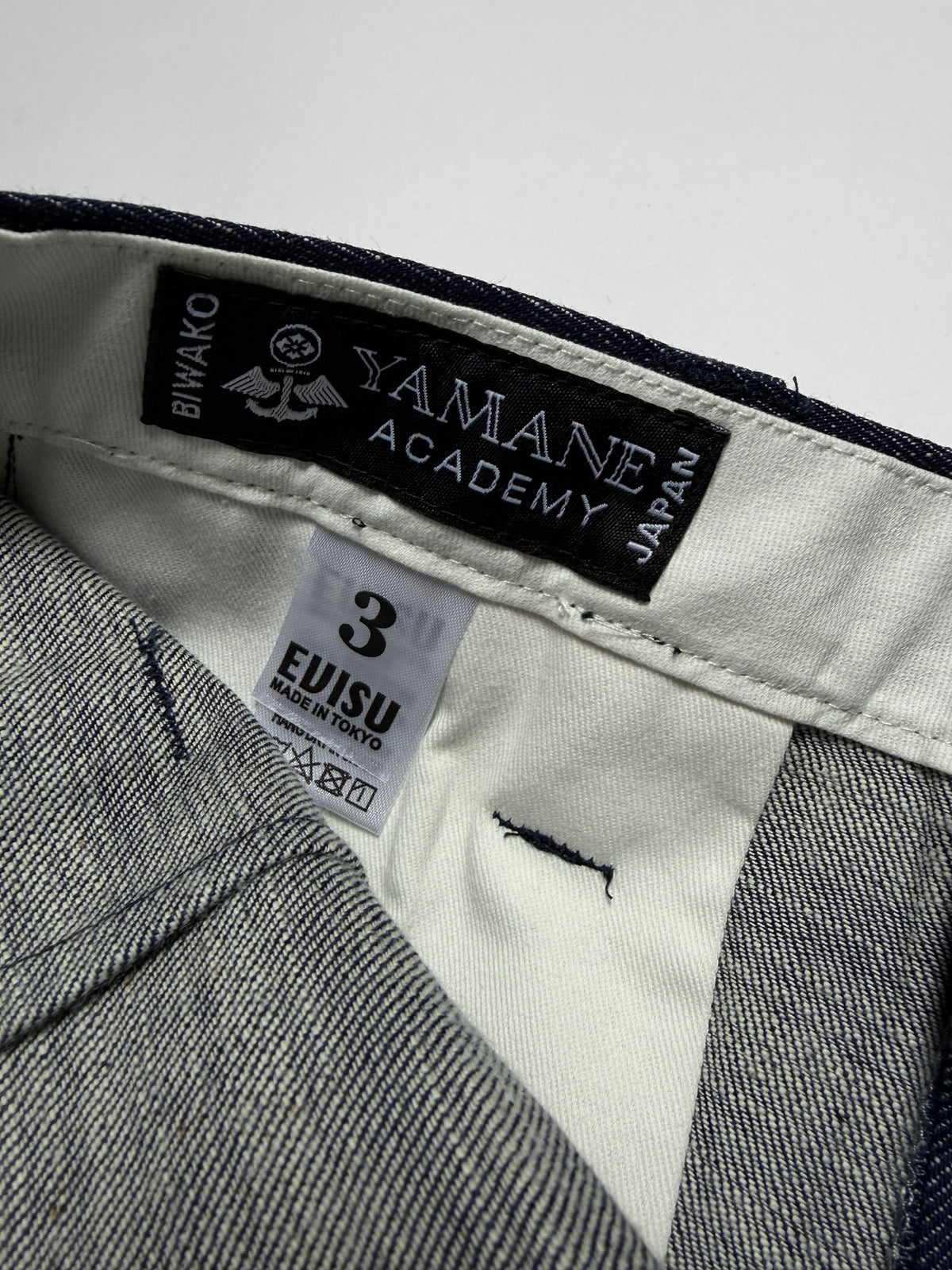 Evisu Yamane Raw Indigo Denim