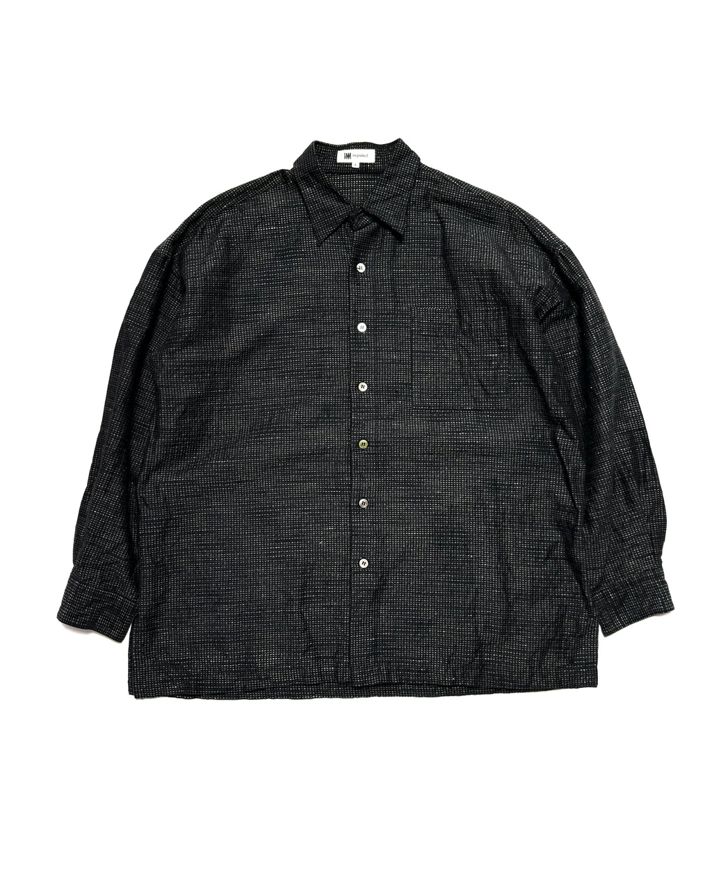 Issey Miyake Wool Blend Long Sleeve Shirt