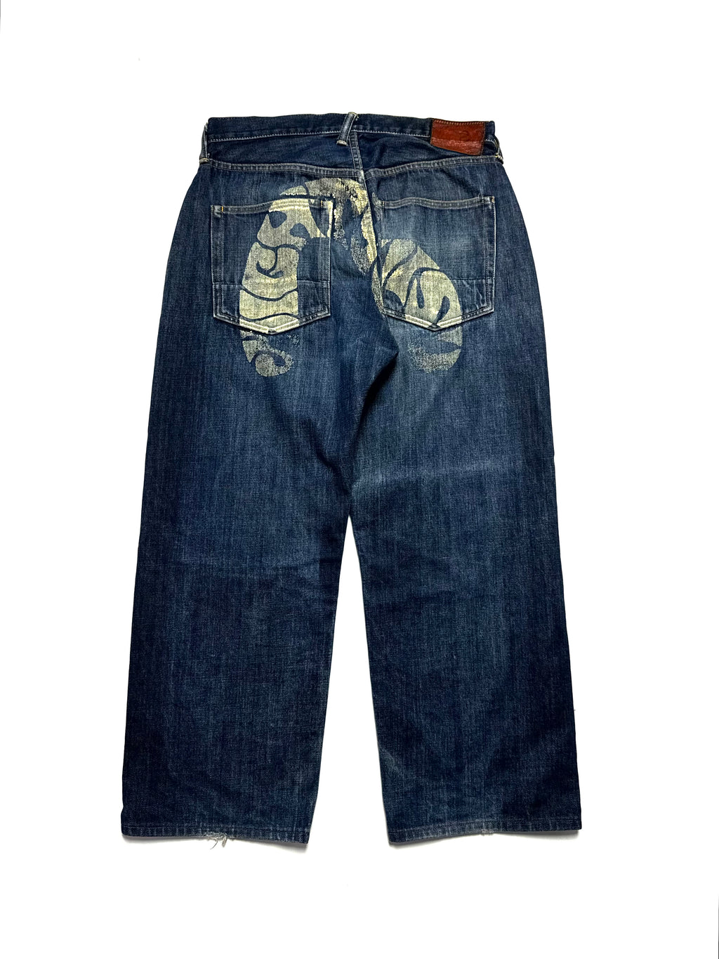 Evisu Faded Seagull Washed Jean