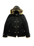 PPFM Napoleon Wool Jacket Fur Hood