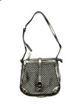 Burberry Platinum Woven Cross Bag 2010s