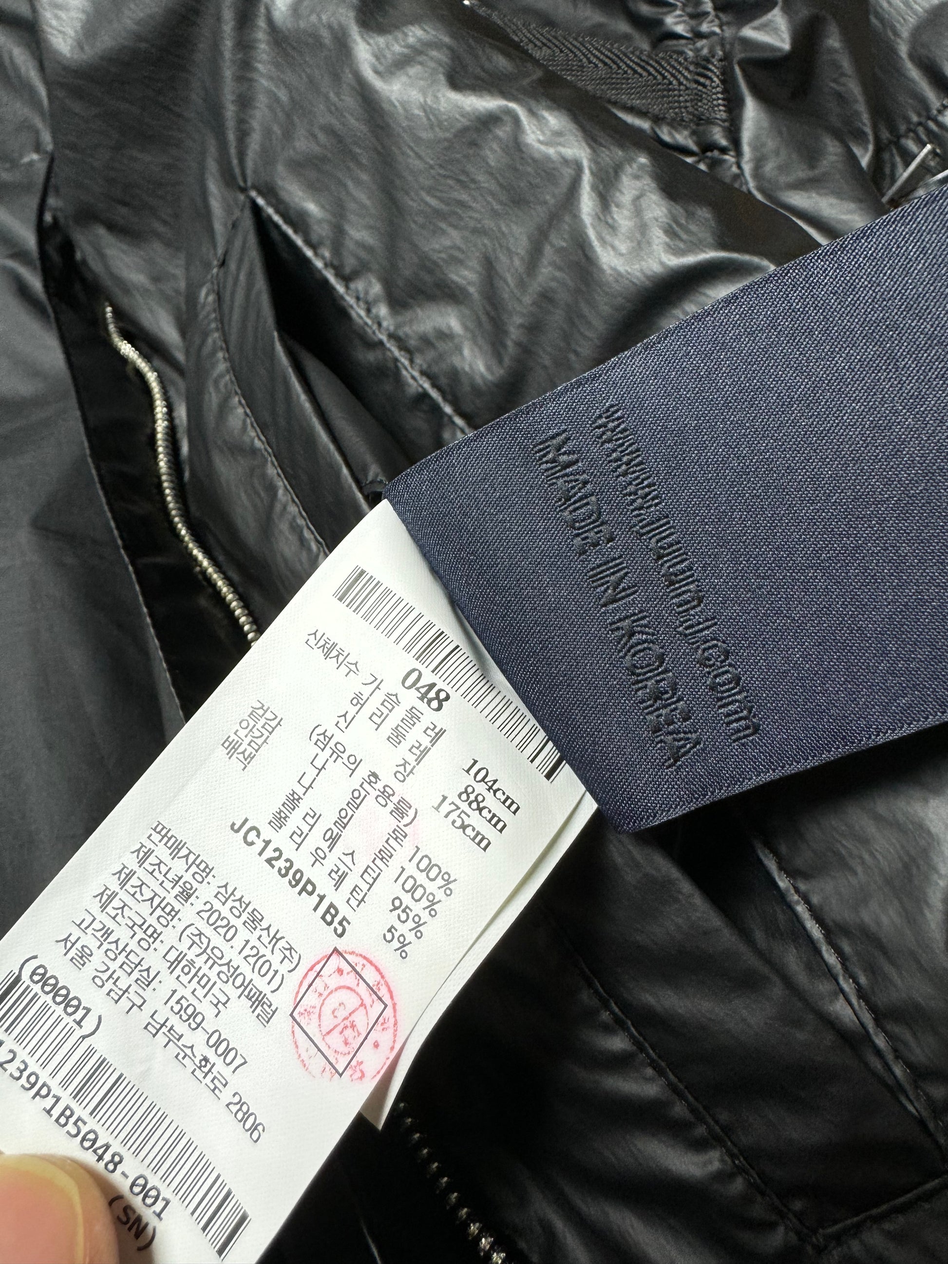 Junn.J Black Hooded 048 Jacket