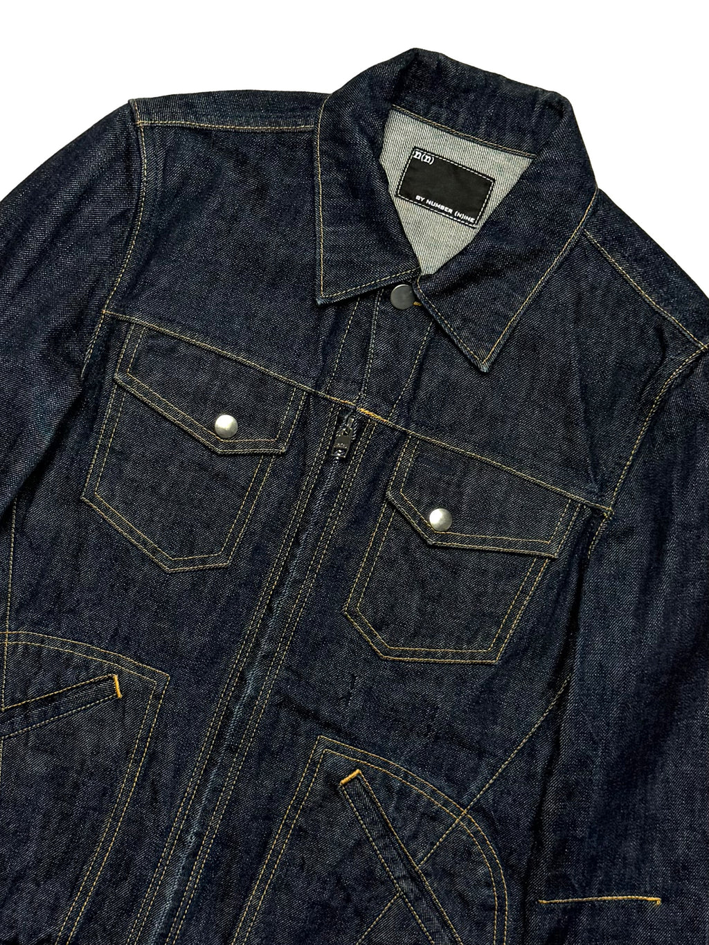 NUMBER NINE Dark Two Way Denim Jacket