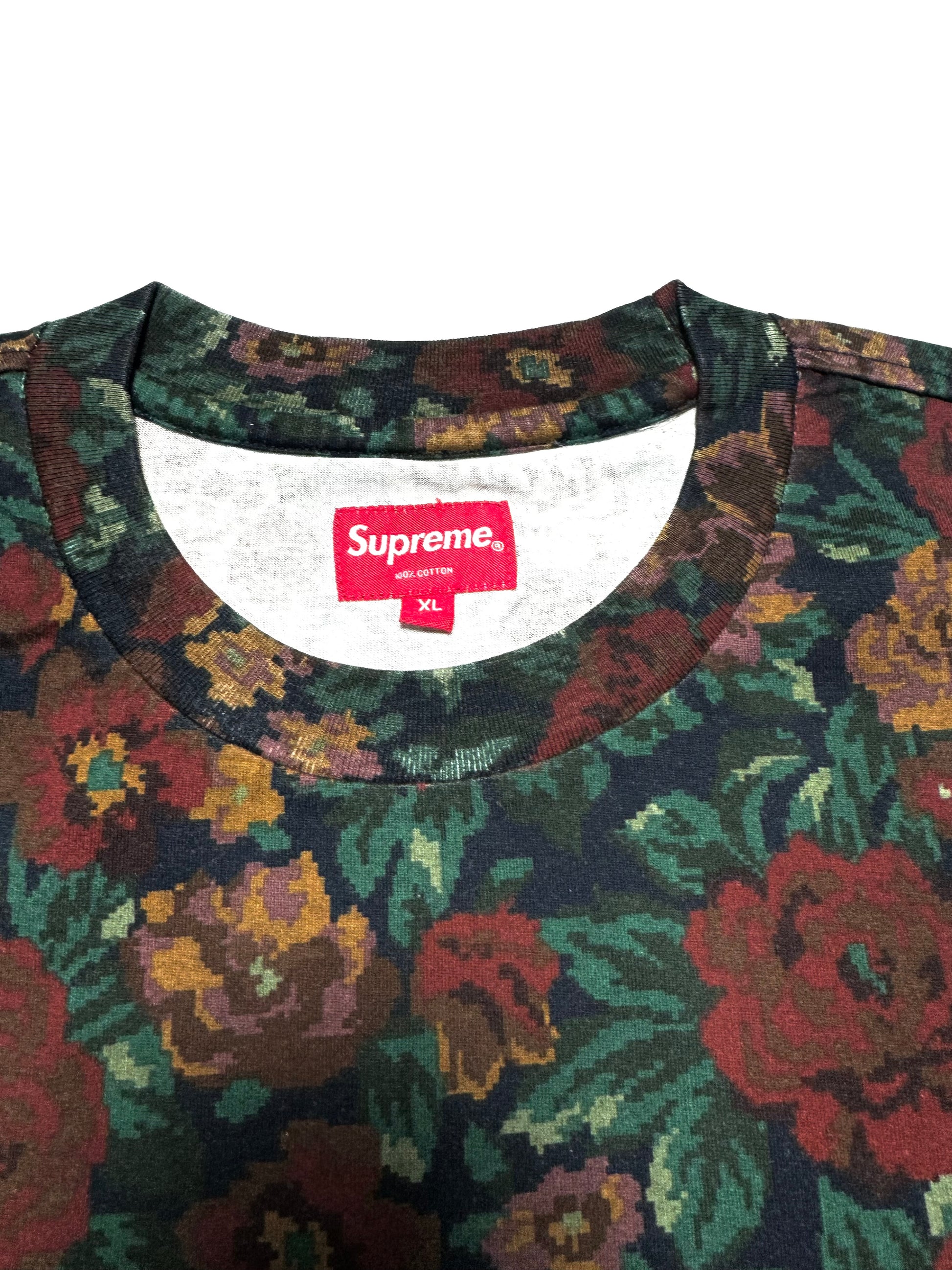 Supreme Floral Print Tee