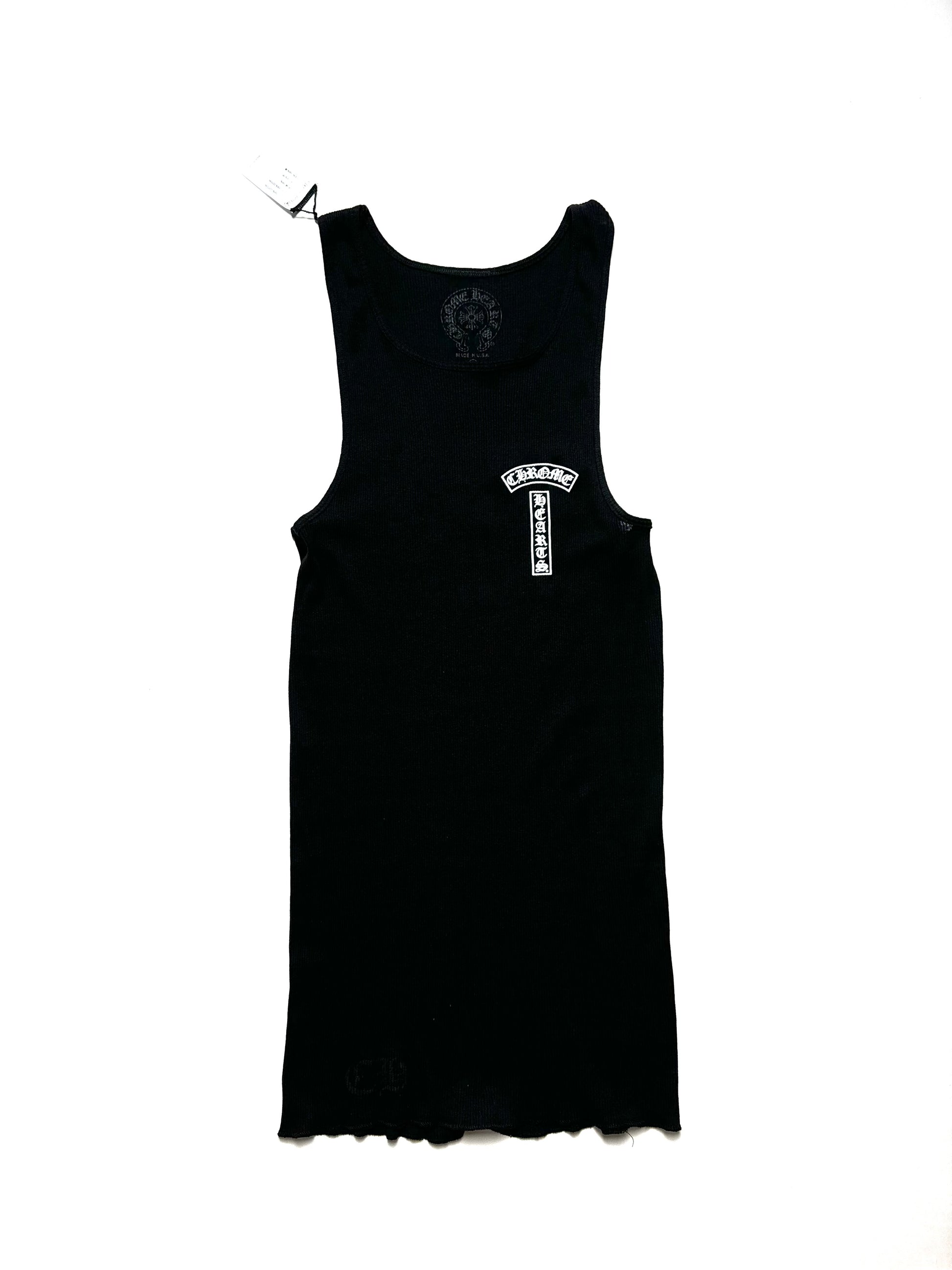 Chromehearts Cross Black Tantop