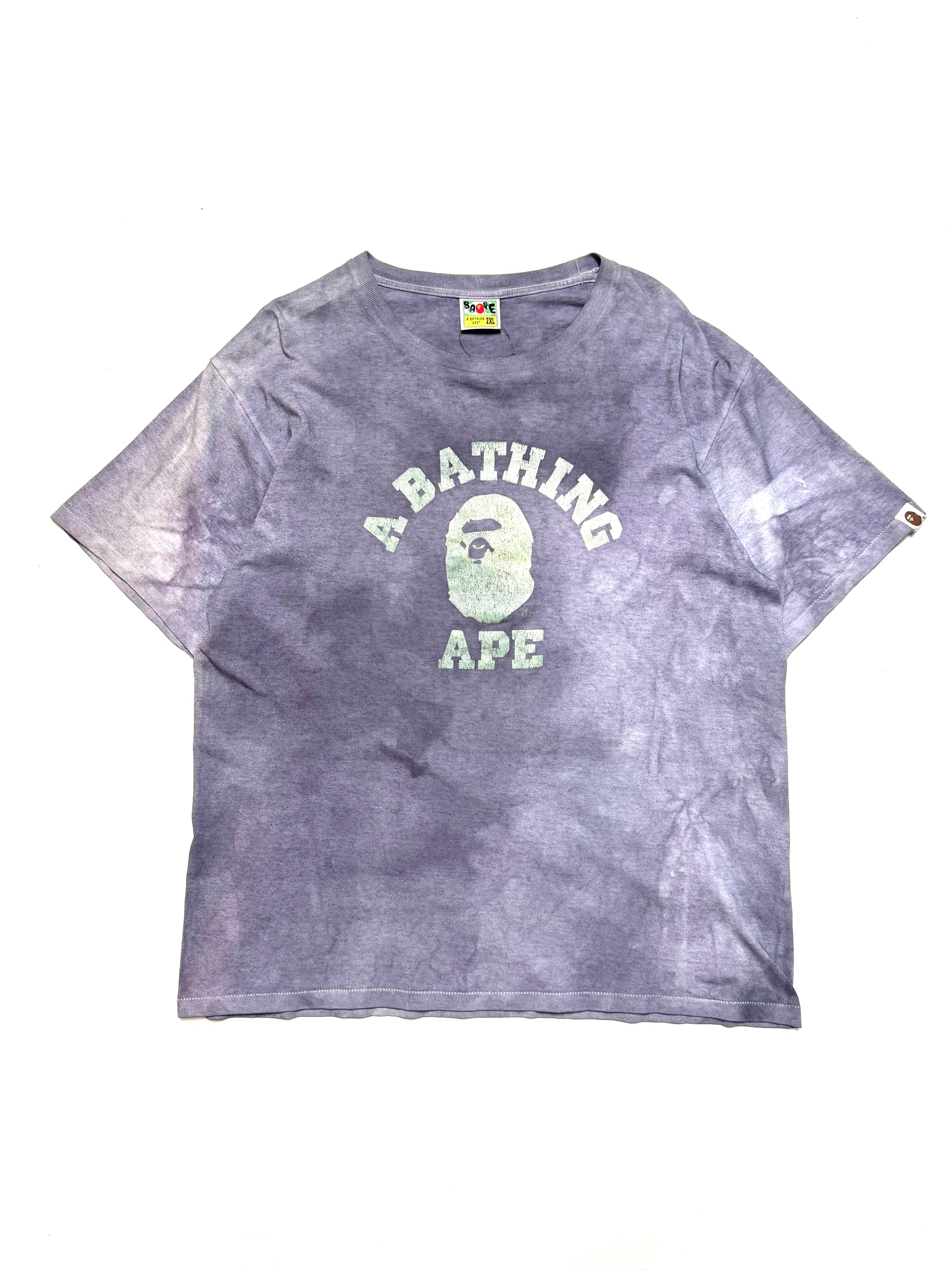 BAPE Hand-dyed College Tee