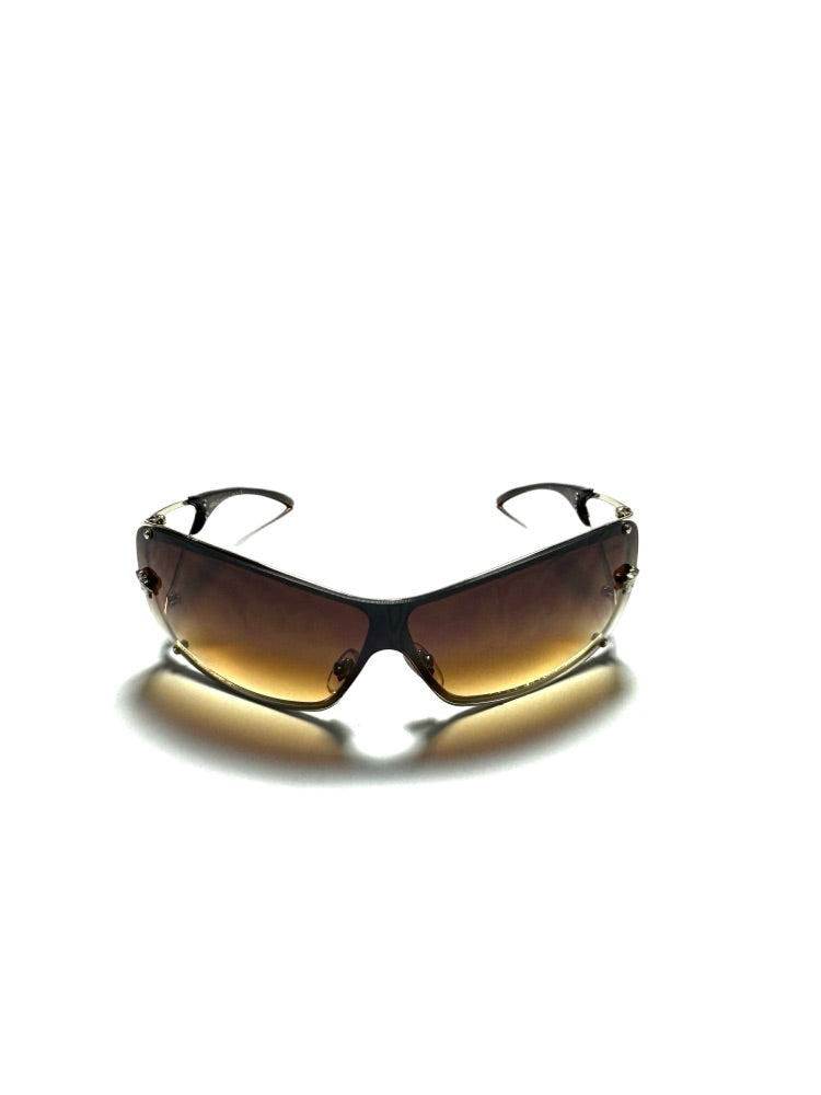 Versace 2000s Brown Lenses Sunglasses