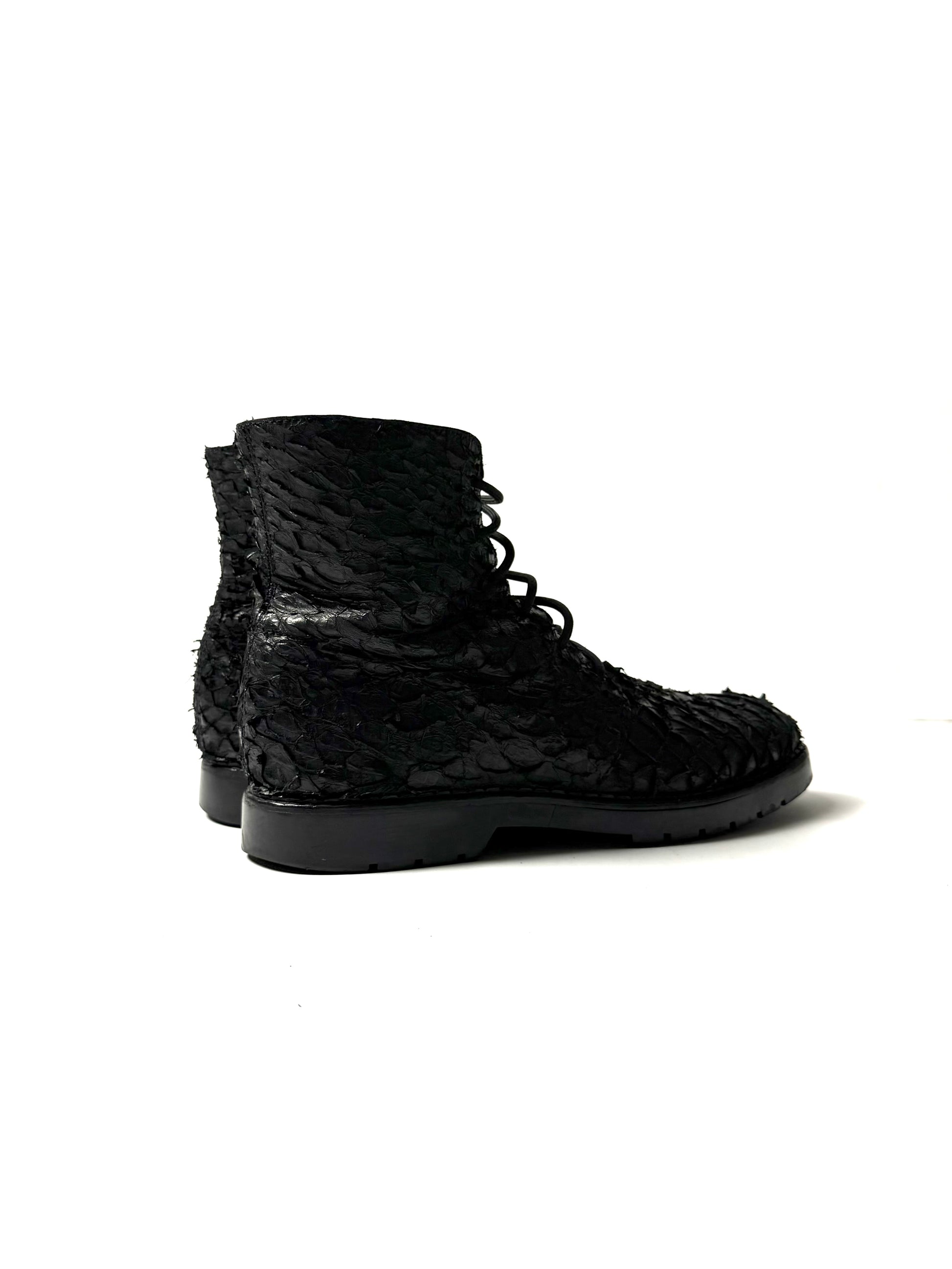 Alexander Wang Fish Skin Boots