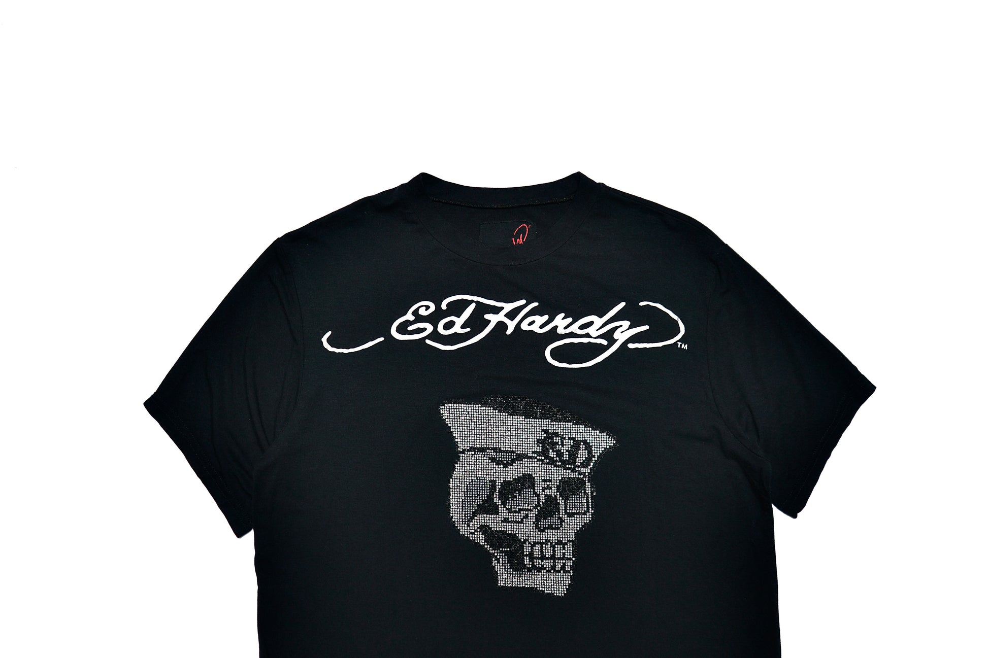 Ed Hardy Skull Rhinestone Tee