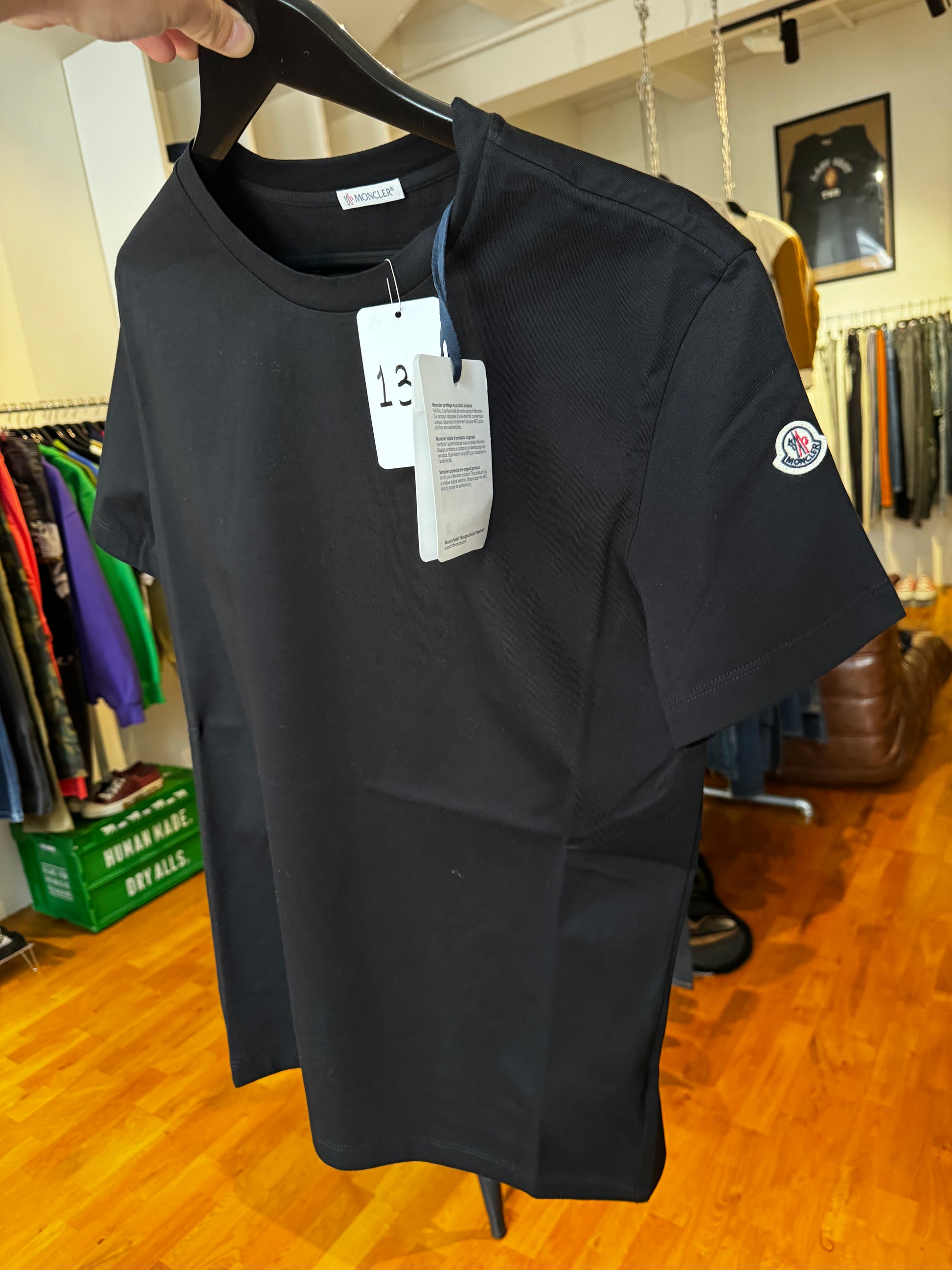 Moncler Black Tee