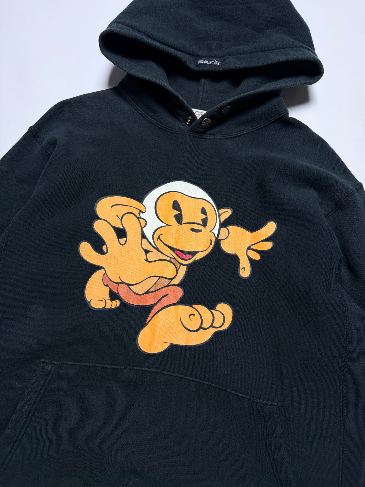 BAPE Orange Baby Milo Hoodie 90s