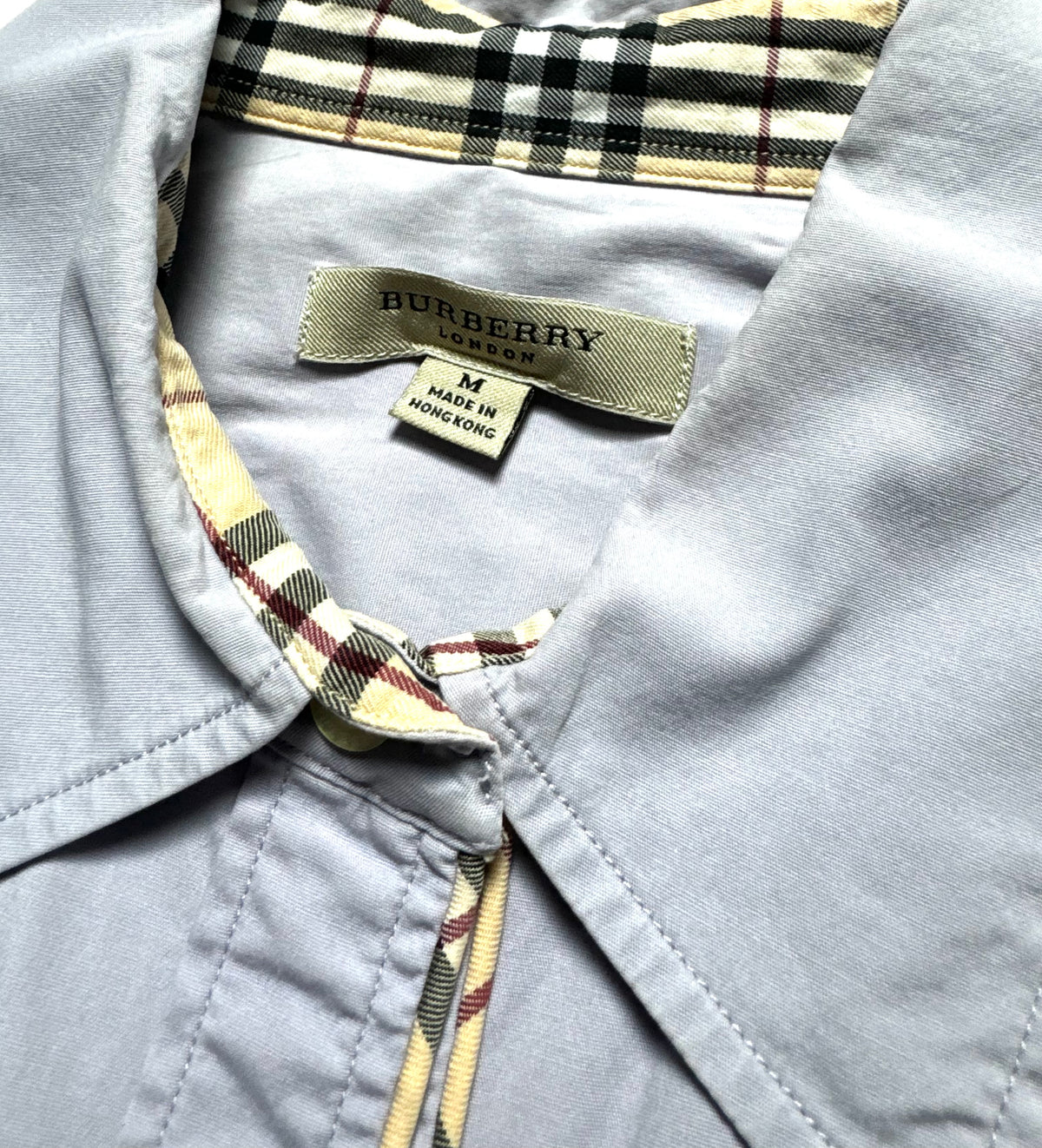 Burberry Sky Blue Shirt