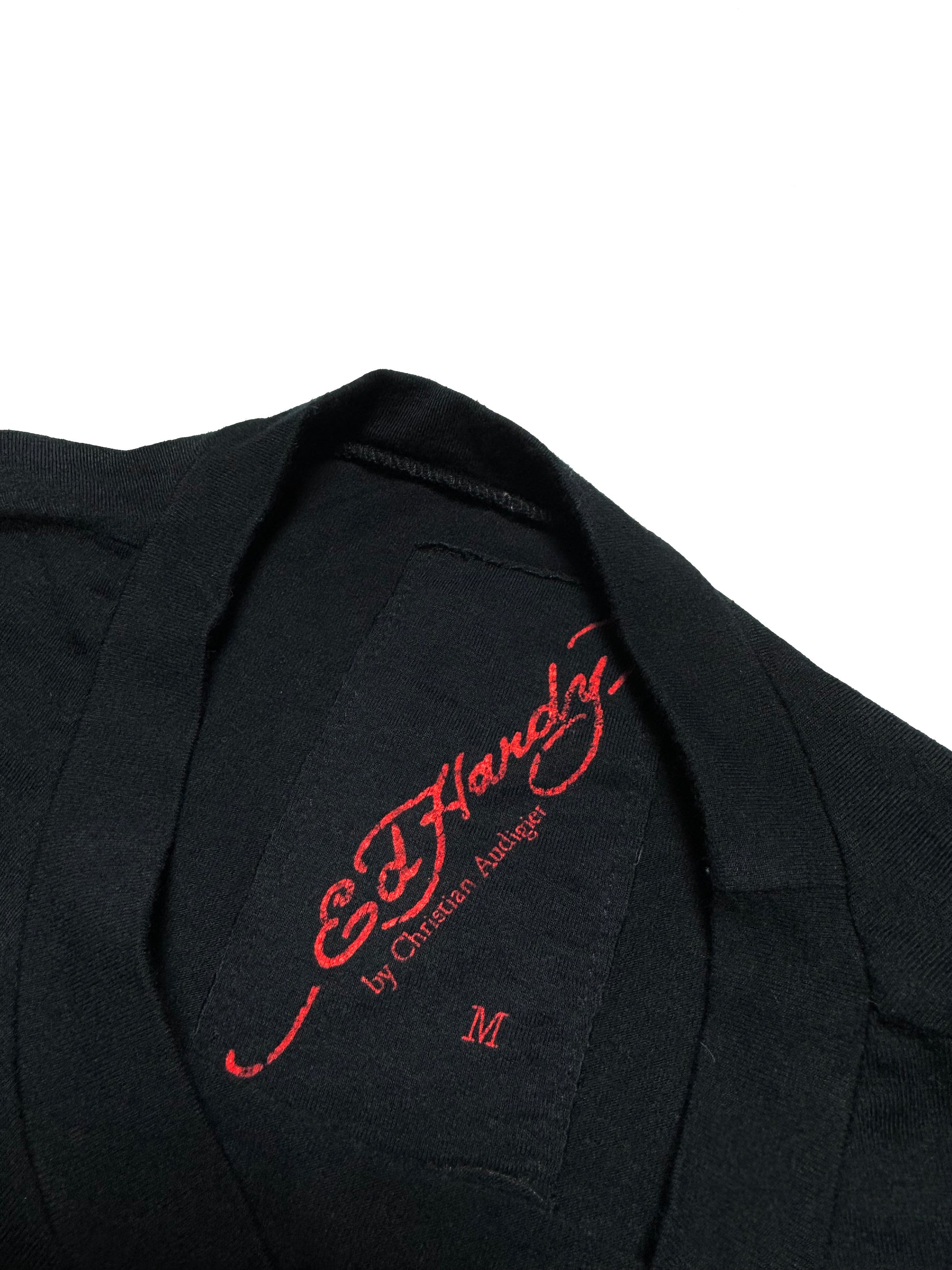 Ed Hardy Skull Rhinestone Tee