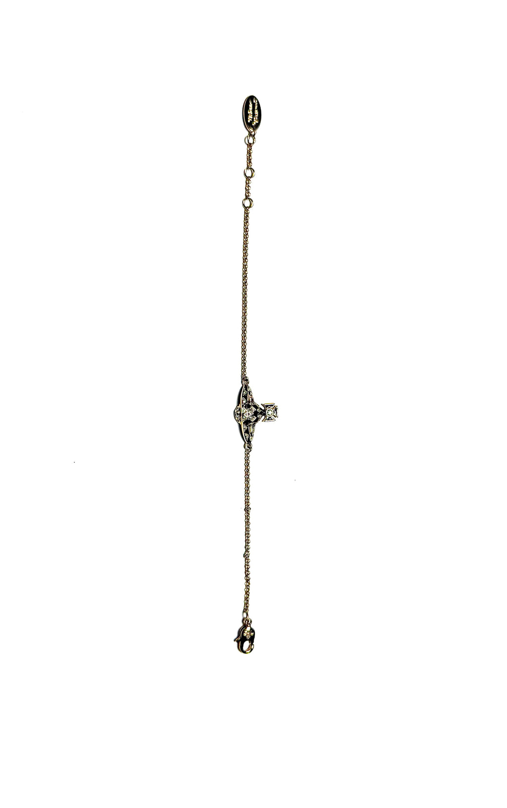 Vivienne Westwood Gold Mini Bas Relief Bracelet