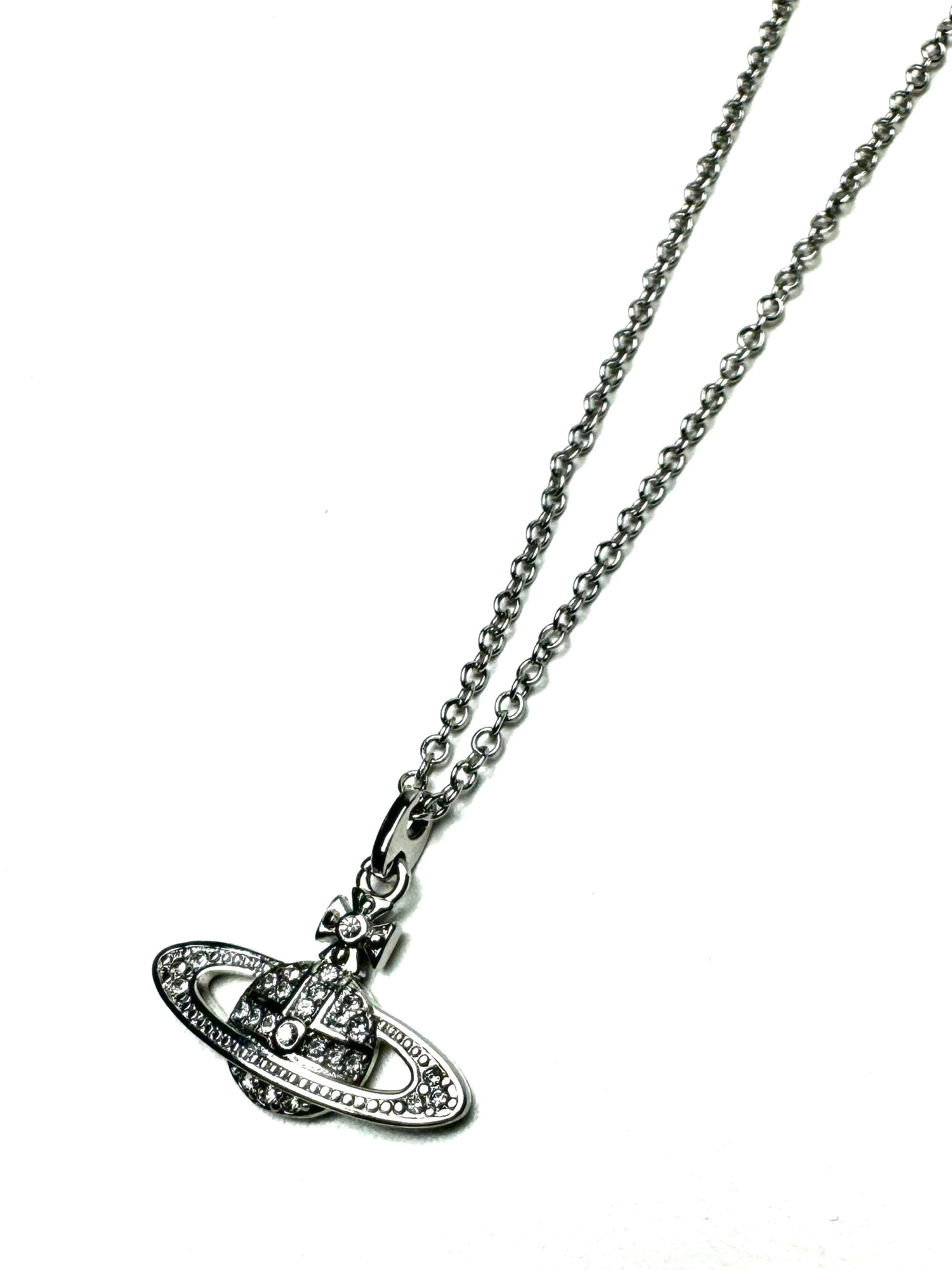 Vivienne Westwood Silver Pendant Necklace