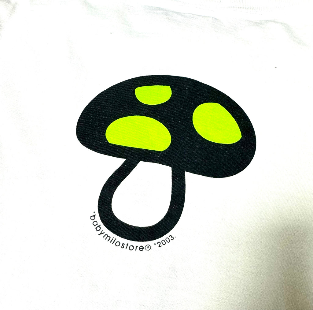 BAPE Milo 2003 Mushroom White Tee