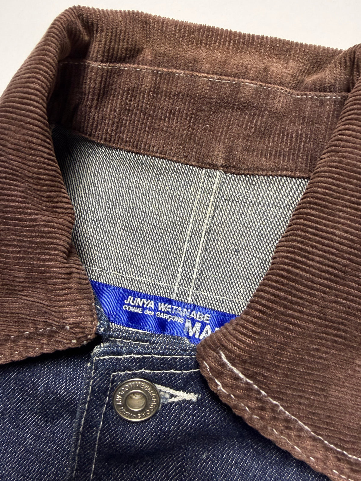 Junya  Watanabe  AD2005 Chore Denim Jacket