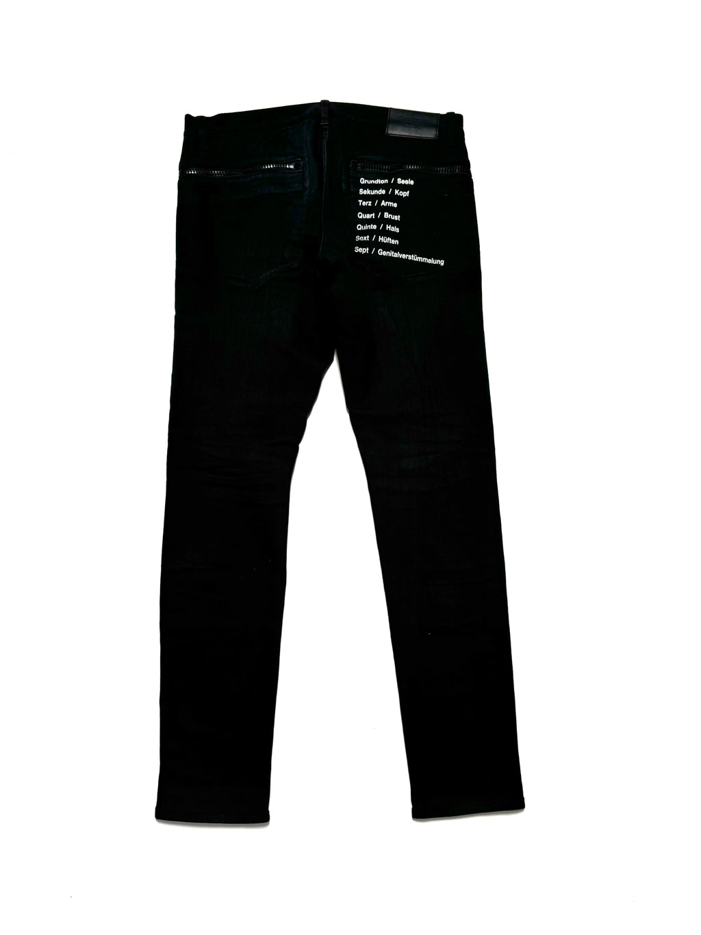 Undercover UCU4501-1 JUN TAKAHASHI  Black Jean