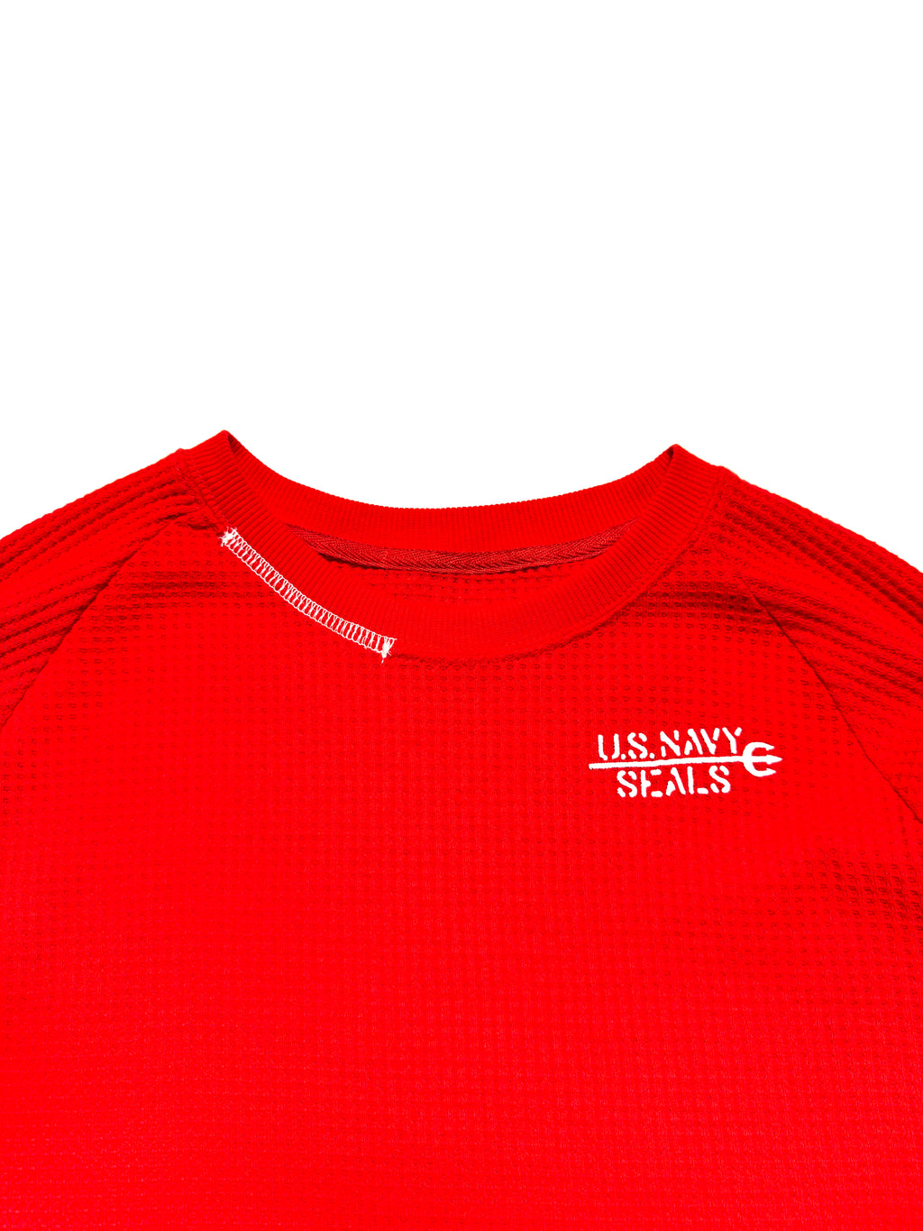 Avirex Red US Navy Seals Long Sleeve